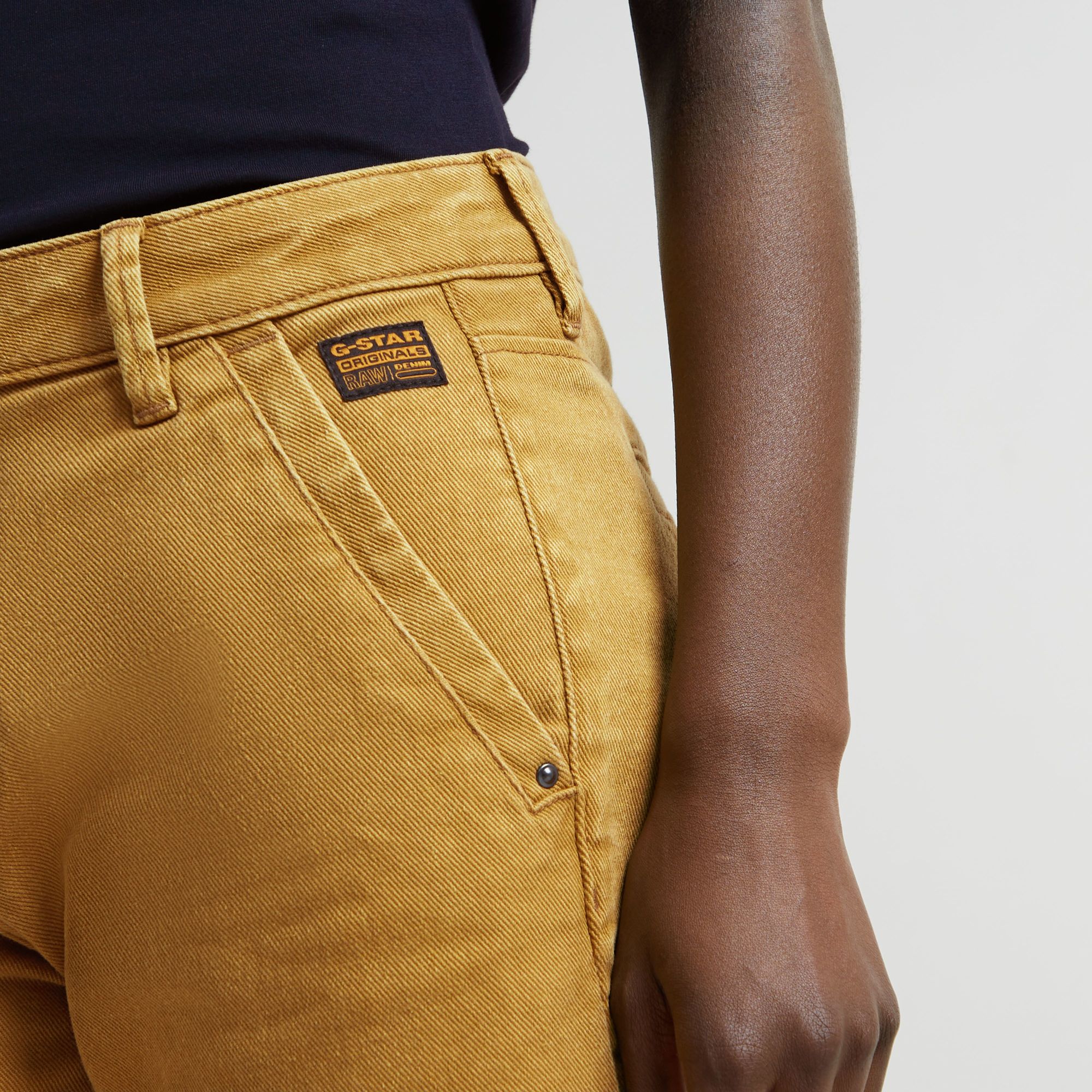 G-Star RAW Kate Boyfriend Broek Beige Dames
