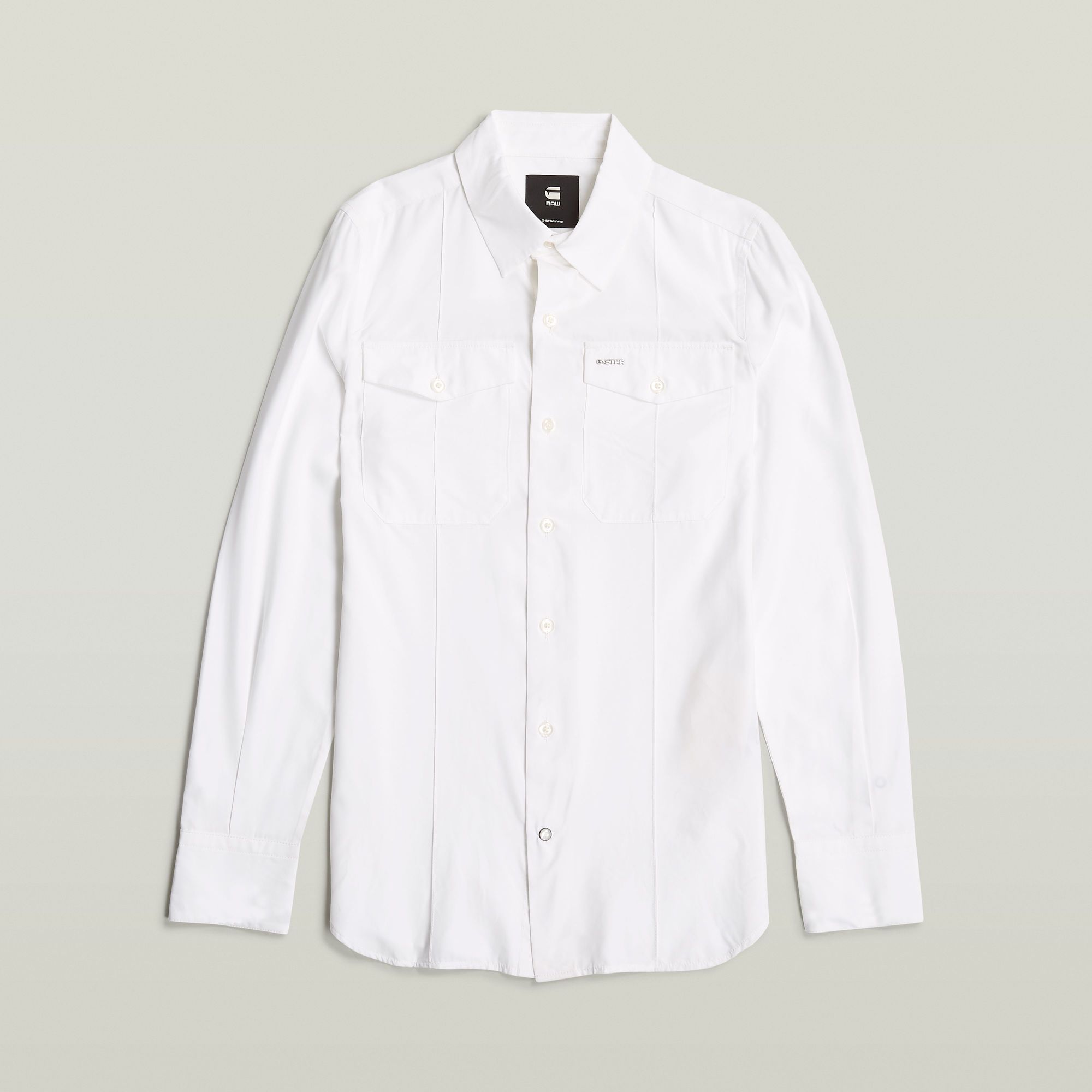 G-Star RAW Slim Pocket Blouse Wit Dames
