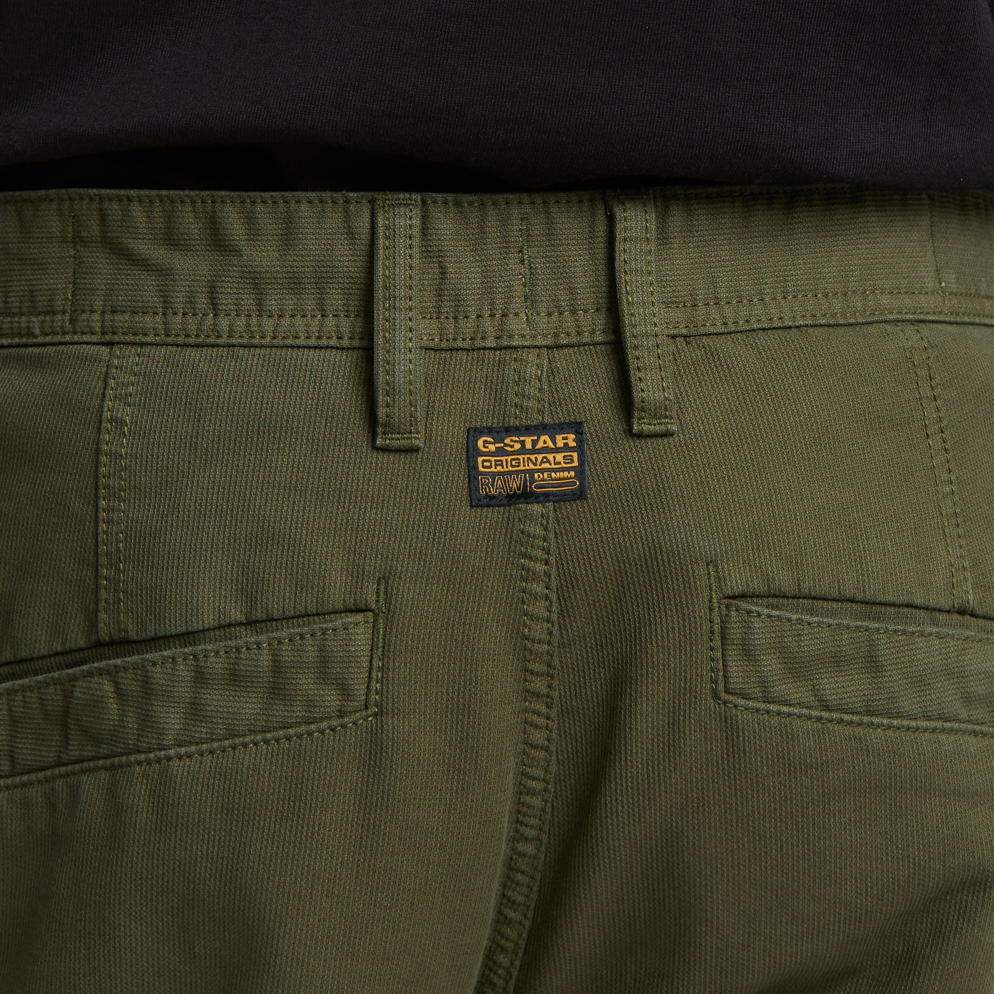 G-Star RAW R-3N Regular Straight Cargo Broek Groen Heren