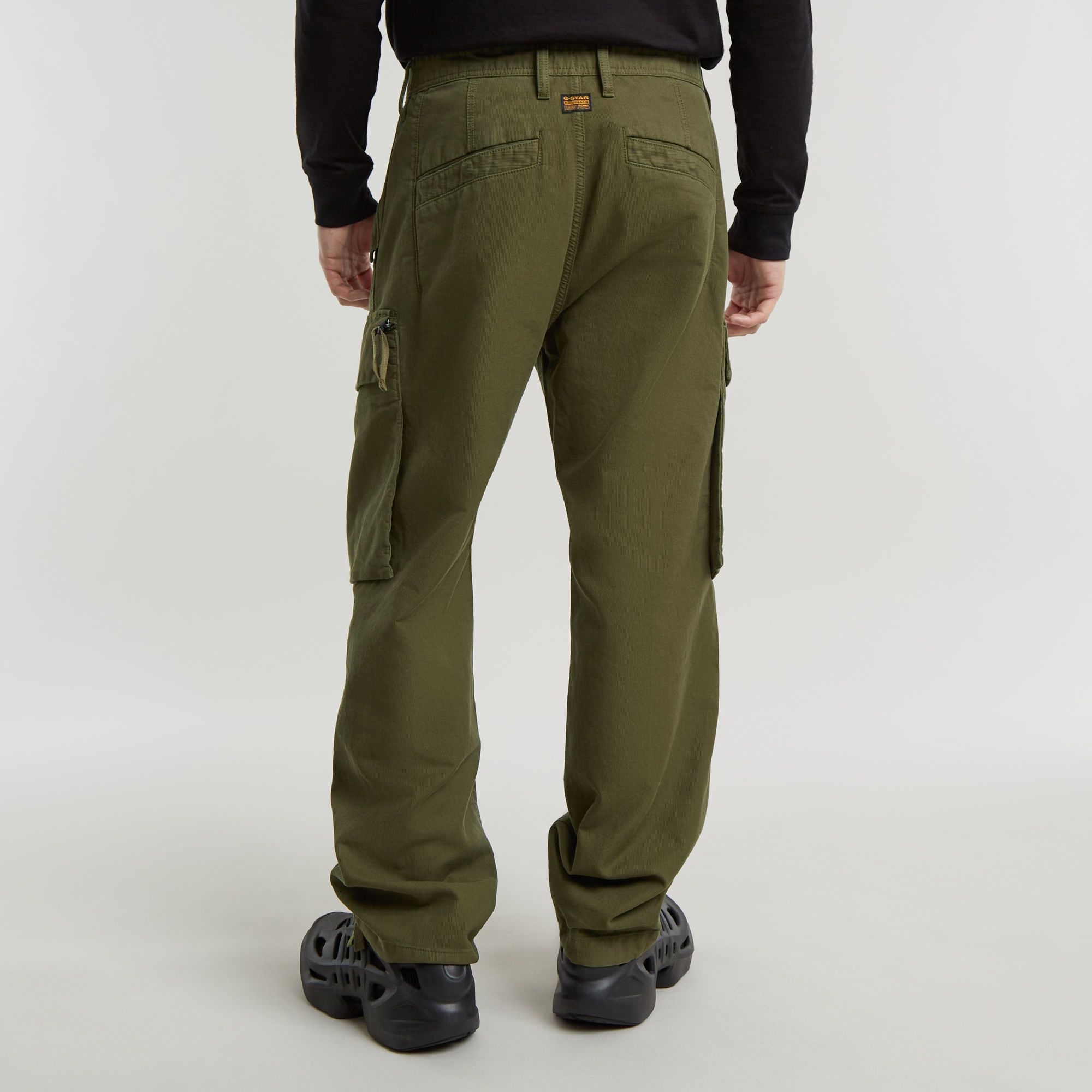 G-Star RAW R-3N Regular Straight Cargo Broek Groen Heren