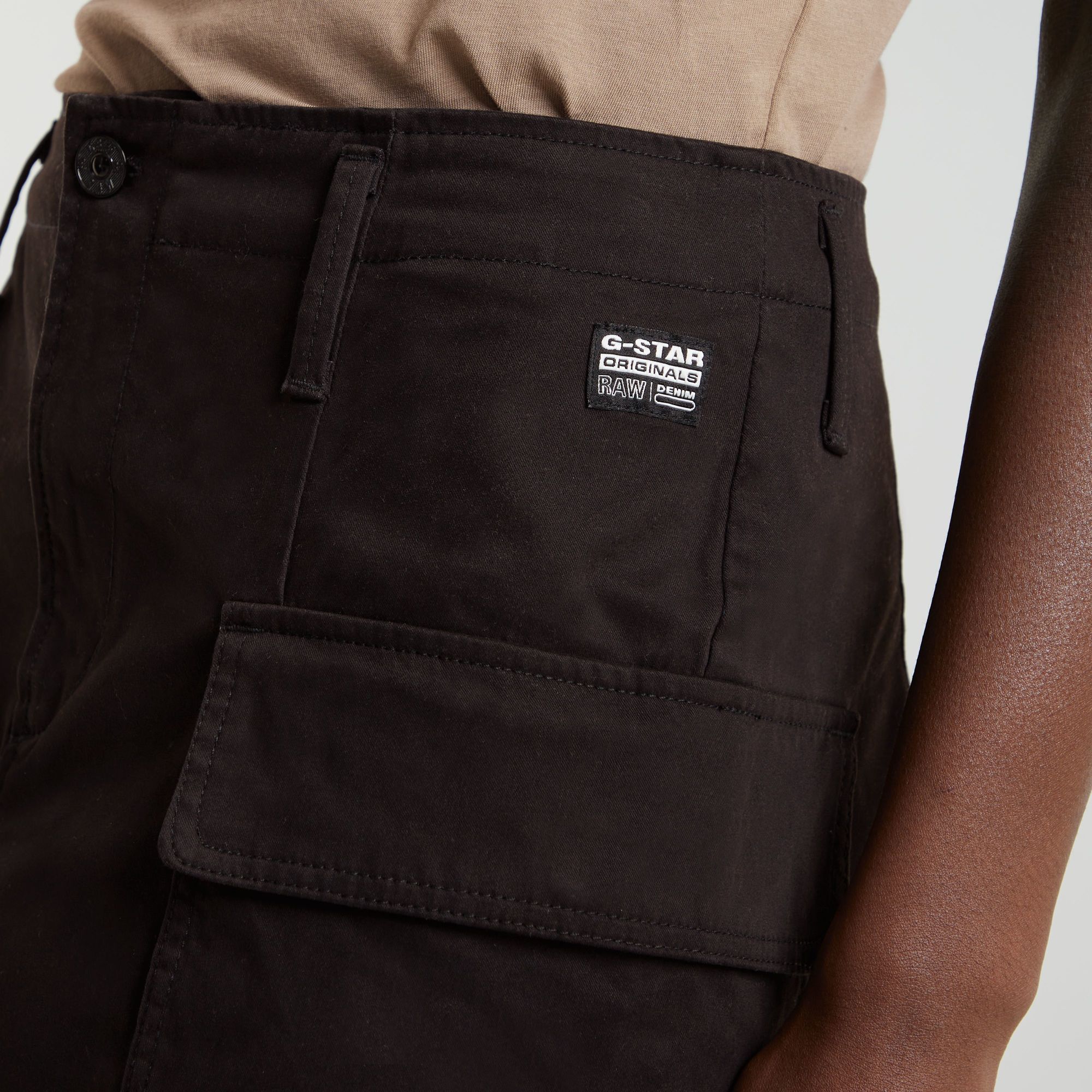 G-Star RAW Cargo Minirok Zwart Dames