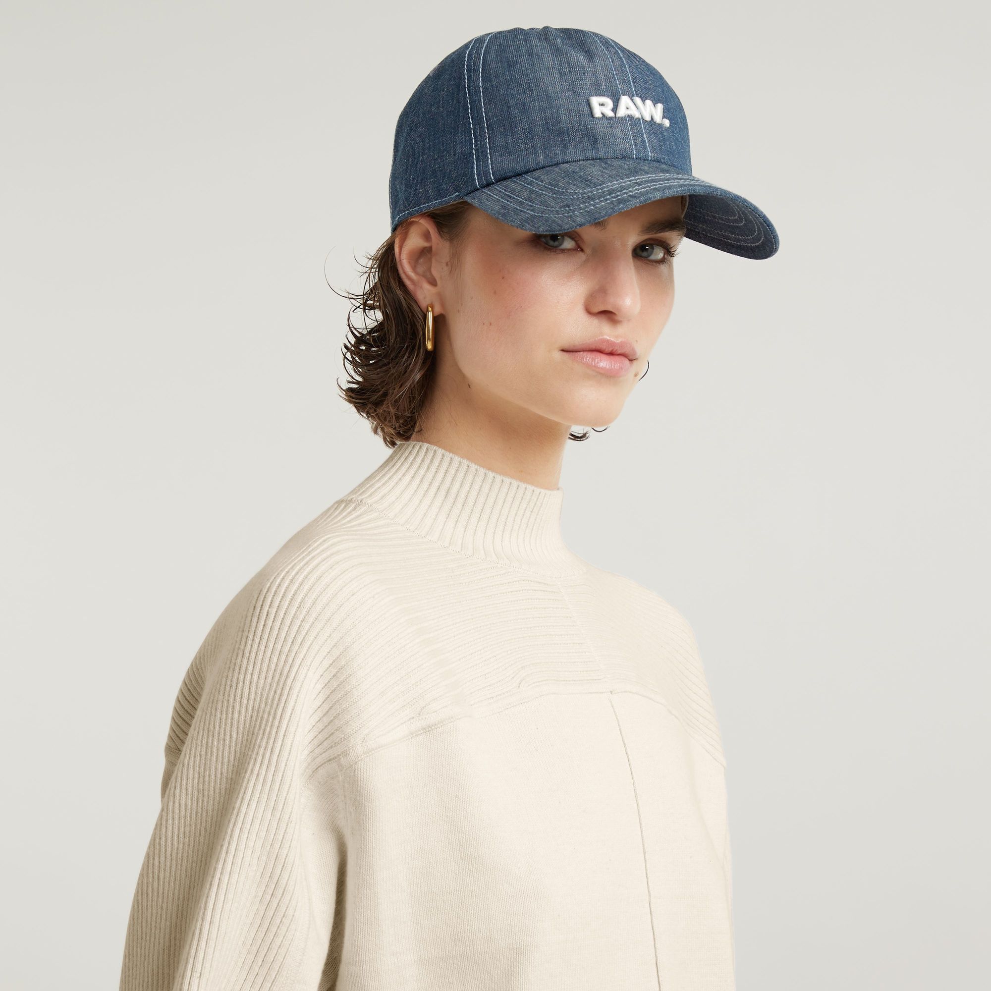 G-Star RAW Boxy Mock Jumper Meerkleurig Dames