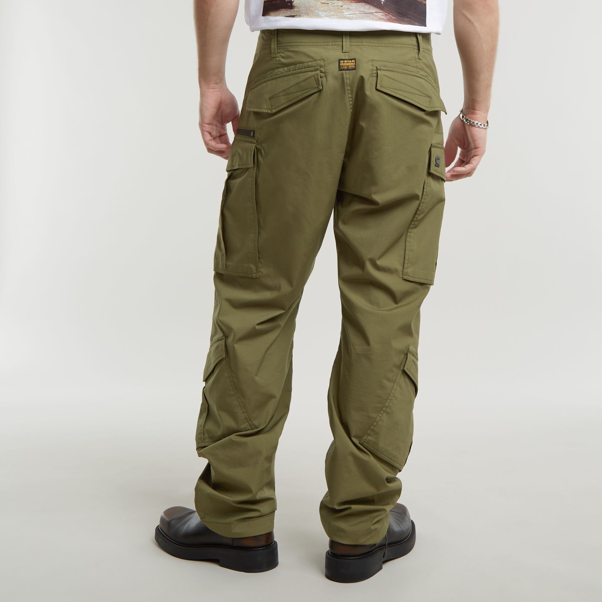 G-Star RAW Rovic Zip 3D Loose Broek Groen Heren