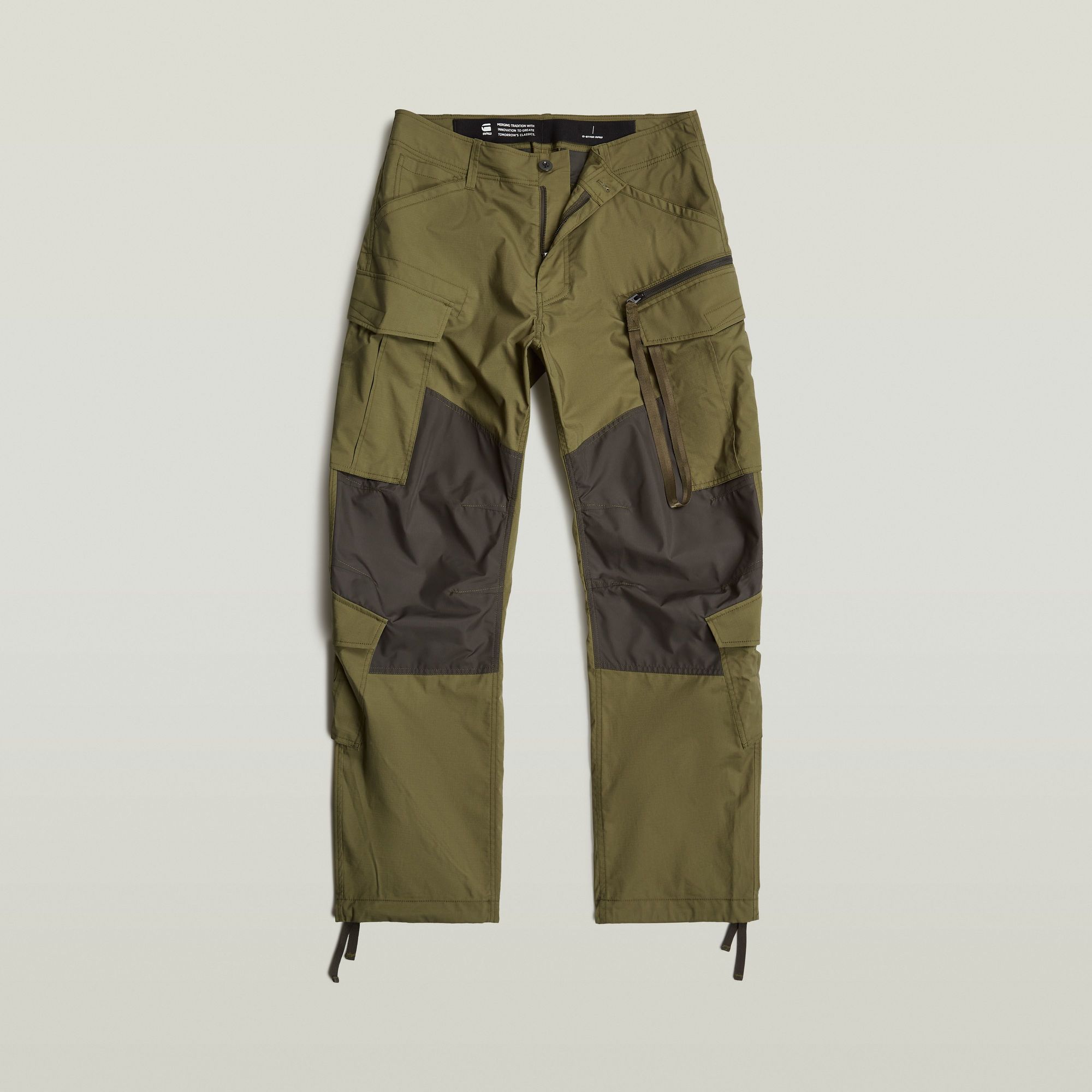 G-Star RAW Rovic Zip 3D Loose Broek Groen Heren