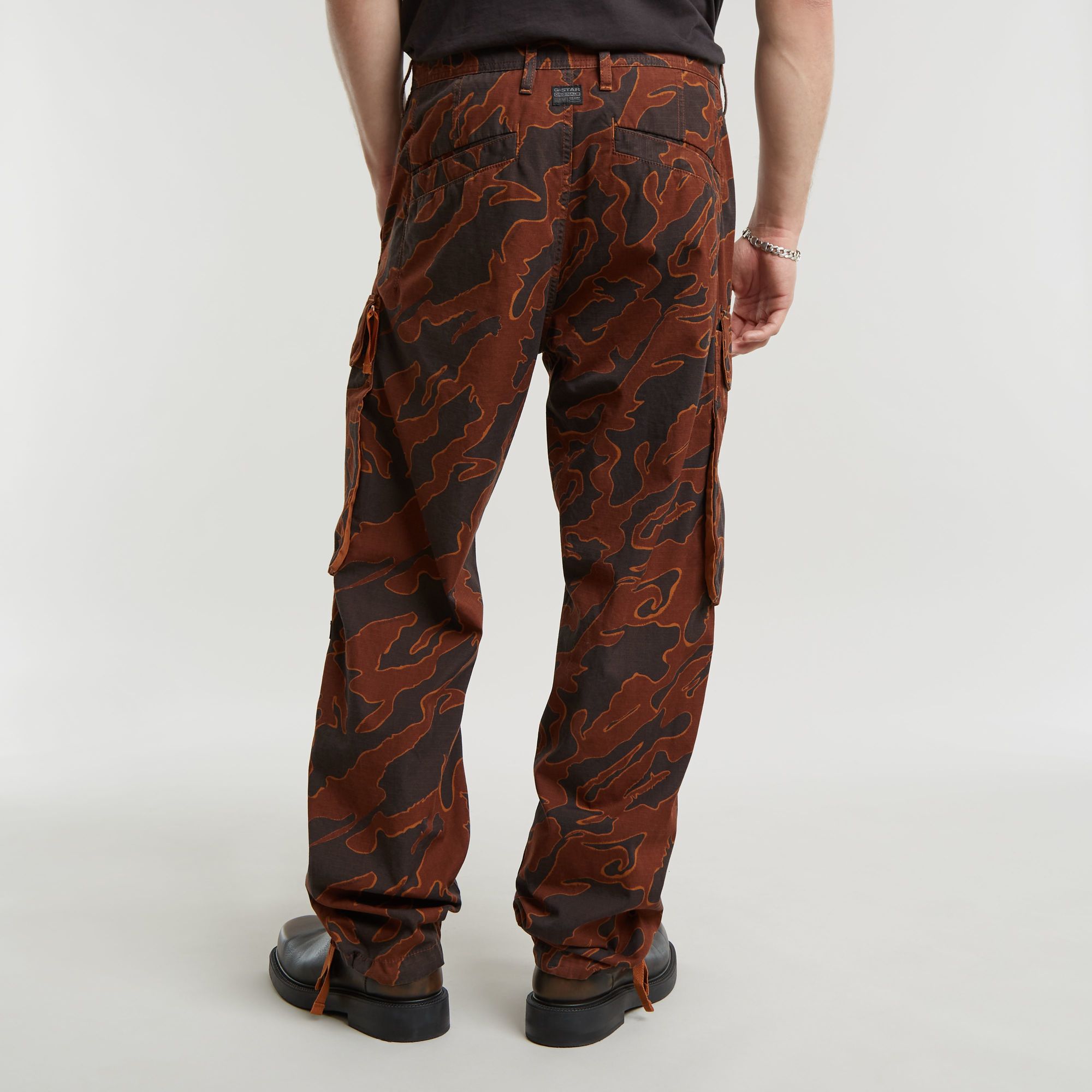 G-Star RAW R-3N Regular Straight Cargo Broek Meerkleurig Heren