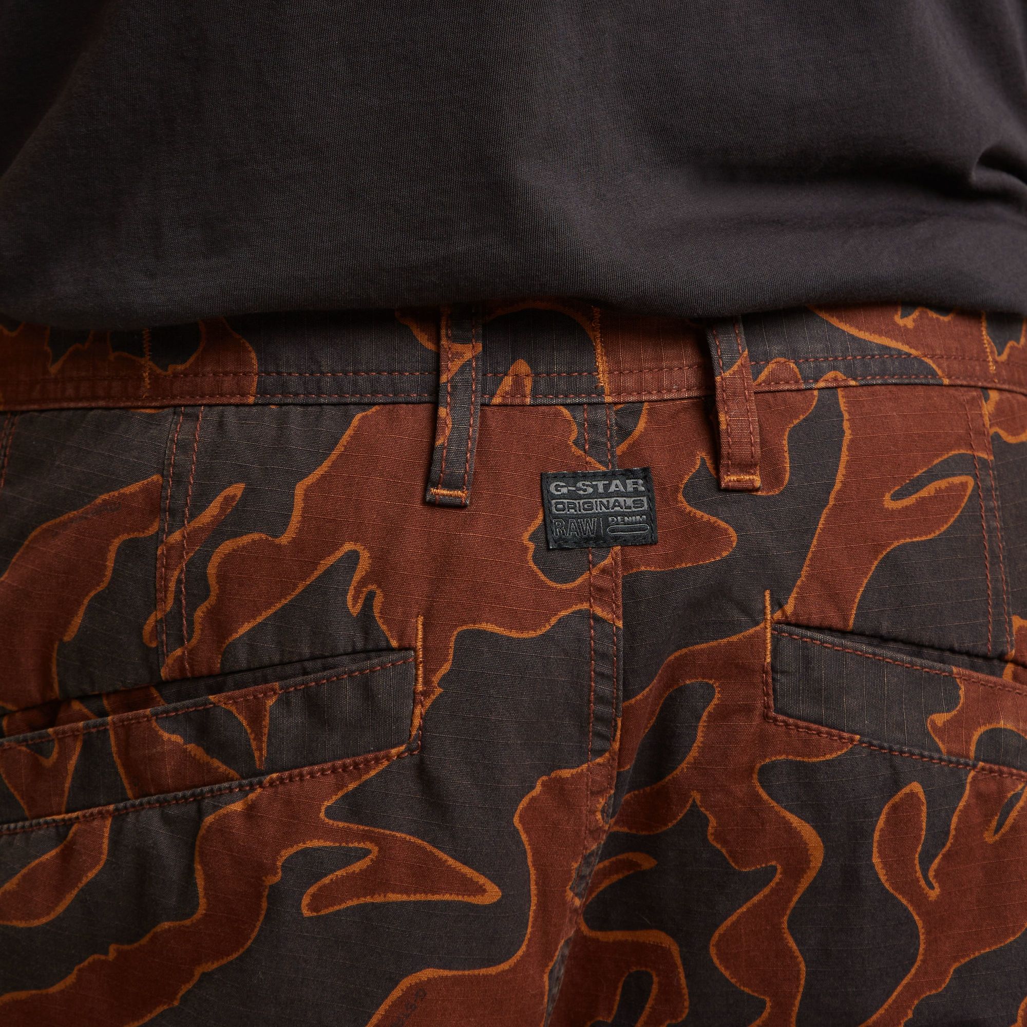 G-Star RAW R-3N Regular Straight Cargo Broek Meerkleurig Heren