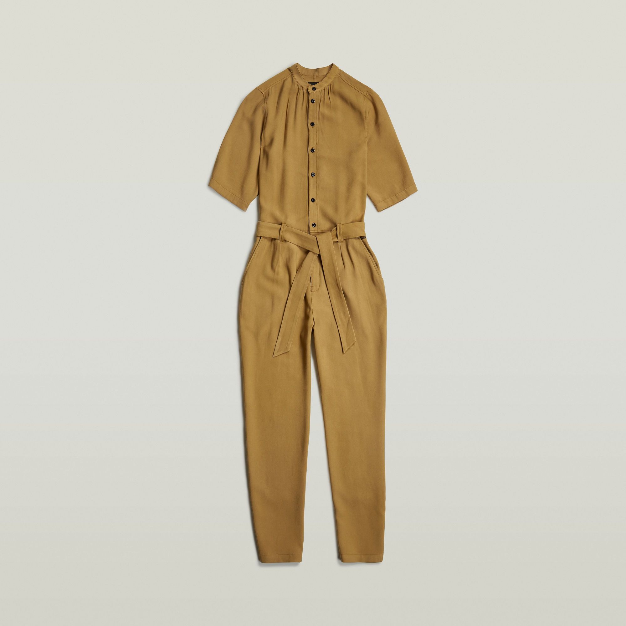 G-Star RAW Fluid Jumpsuit Beige Dames