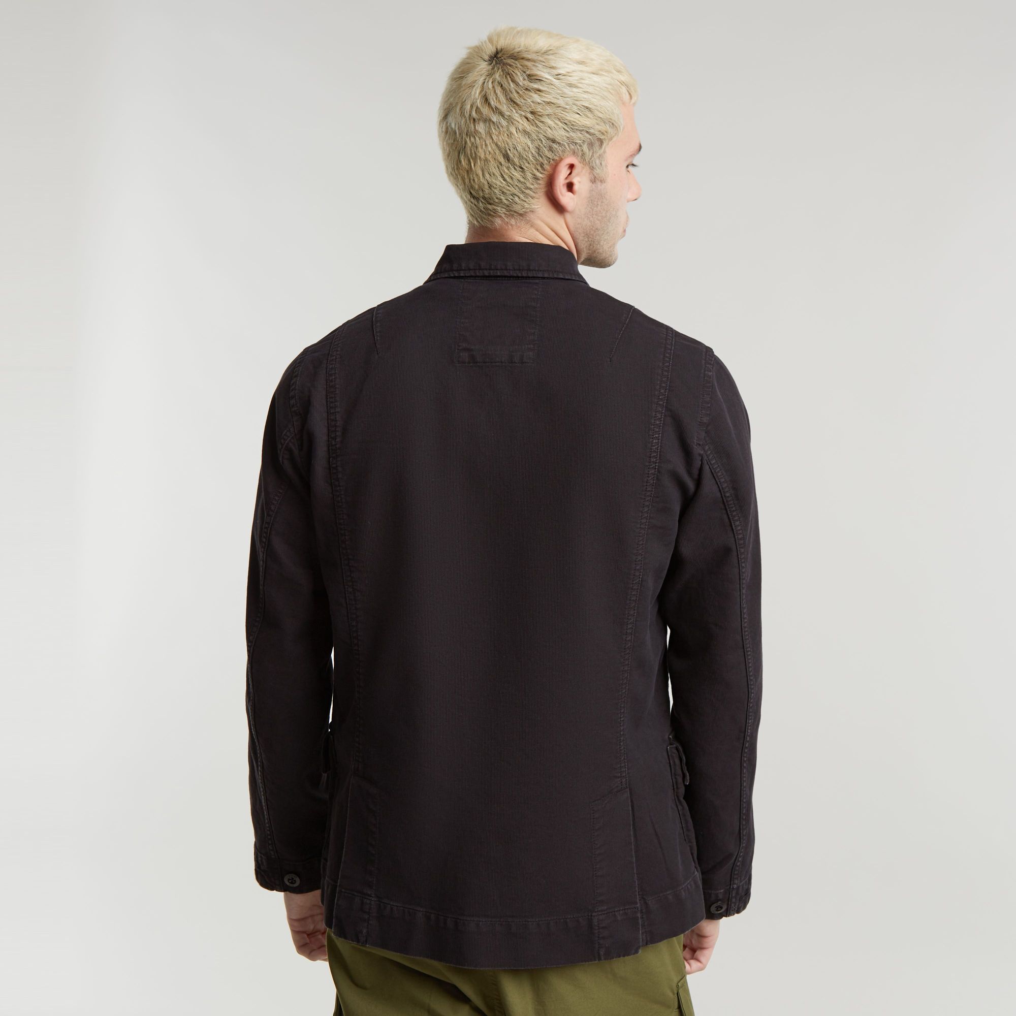 G-Star RAW 4 Pocket Overshirt Zwart Heren