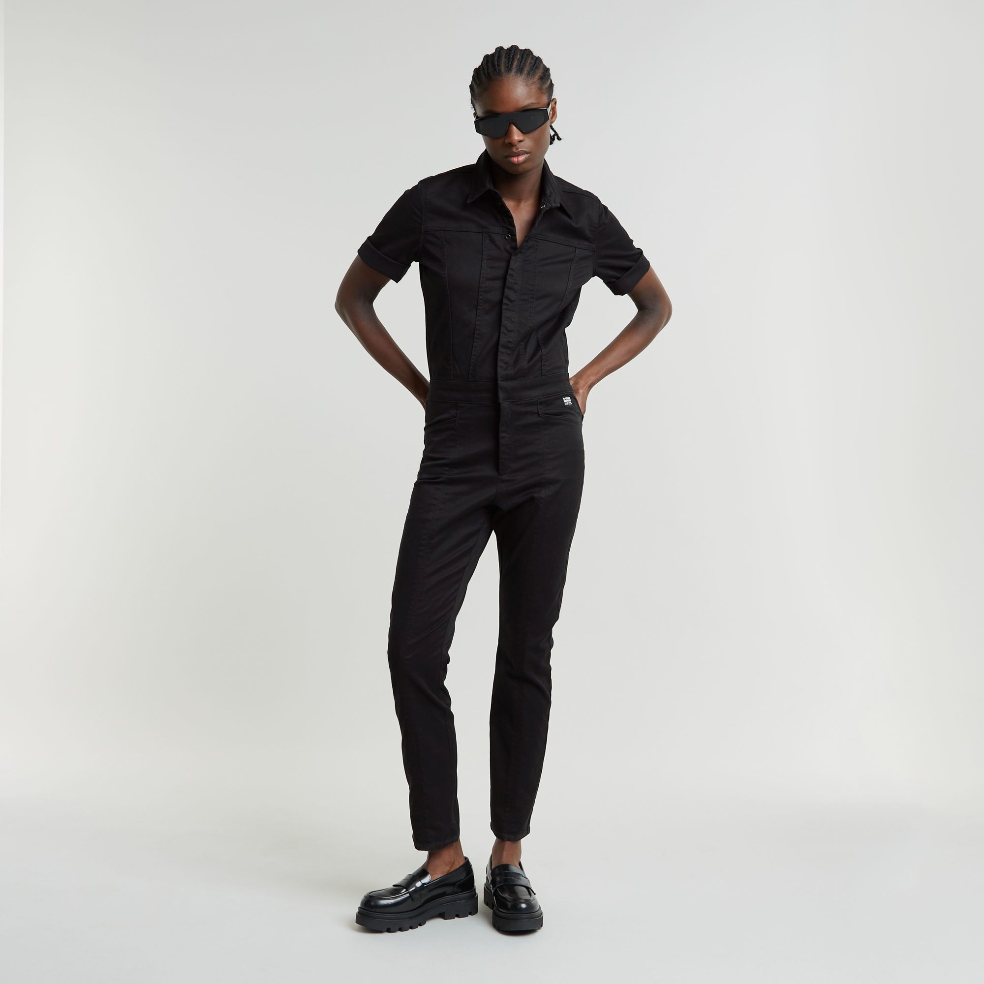 

Utility Jumpsuit - Black - Women