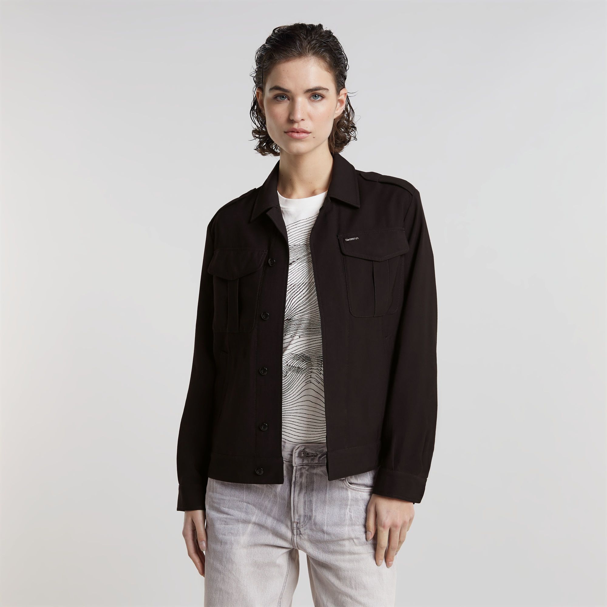 

Officer Jacket 2.0 - Black - Women