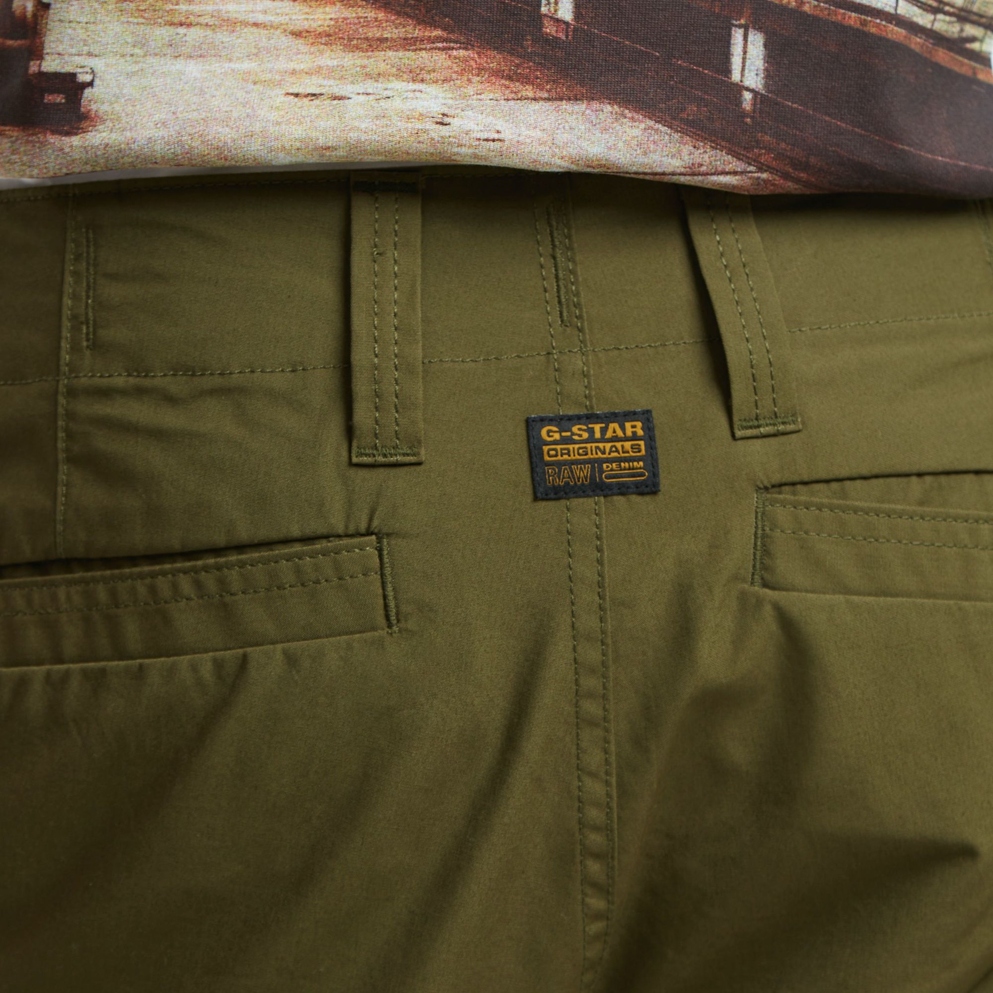 G-Star RAW 3D Regular Tapered Cargo Broek 3.0 Groen Heren