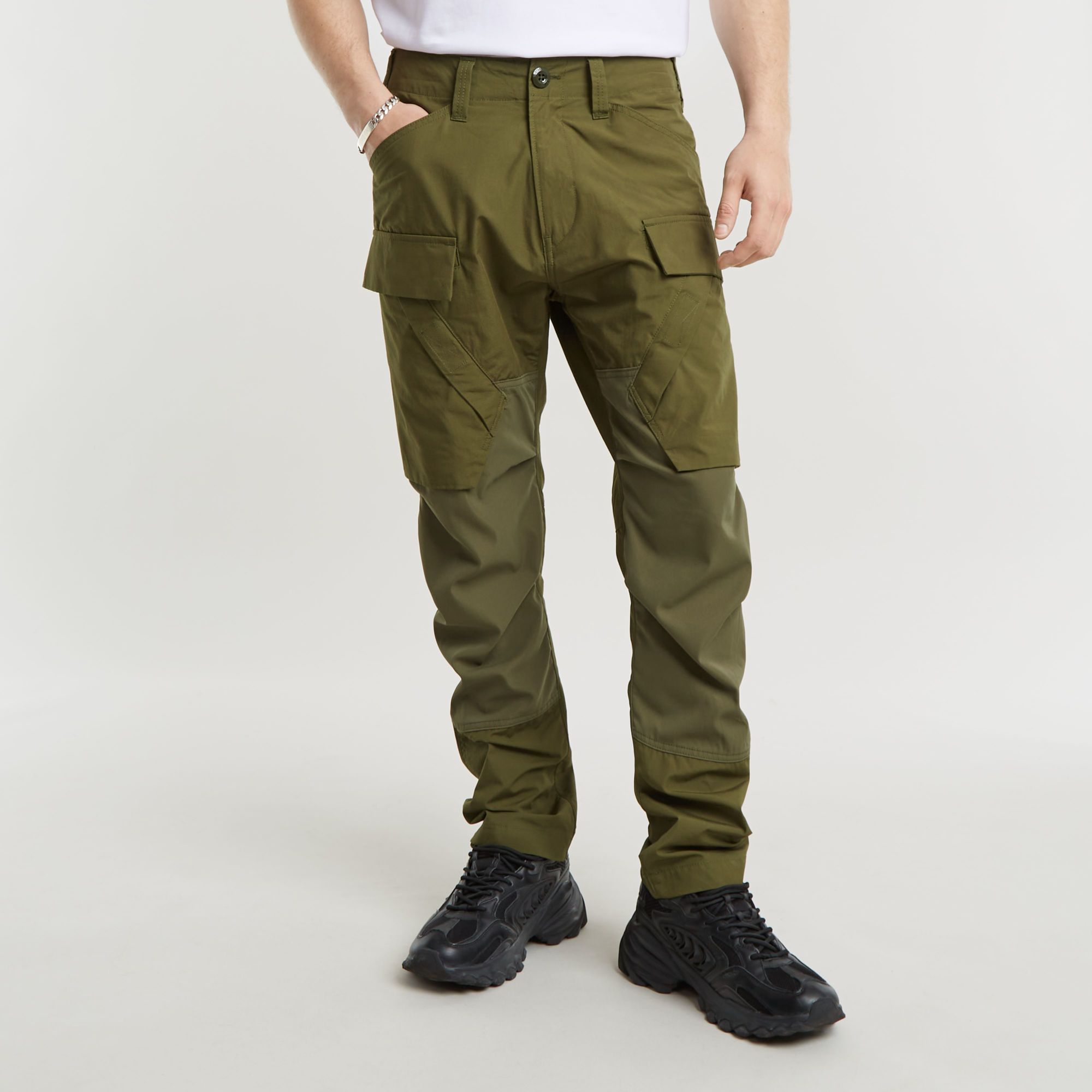 G-Star RAW 3D Regular Tapered Cargo Broek 3.0 Groen Heren