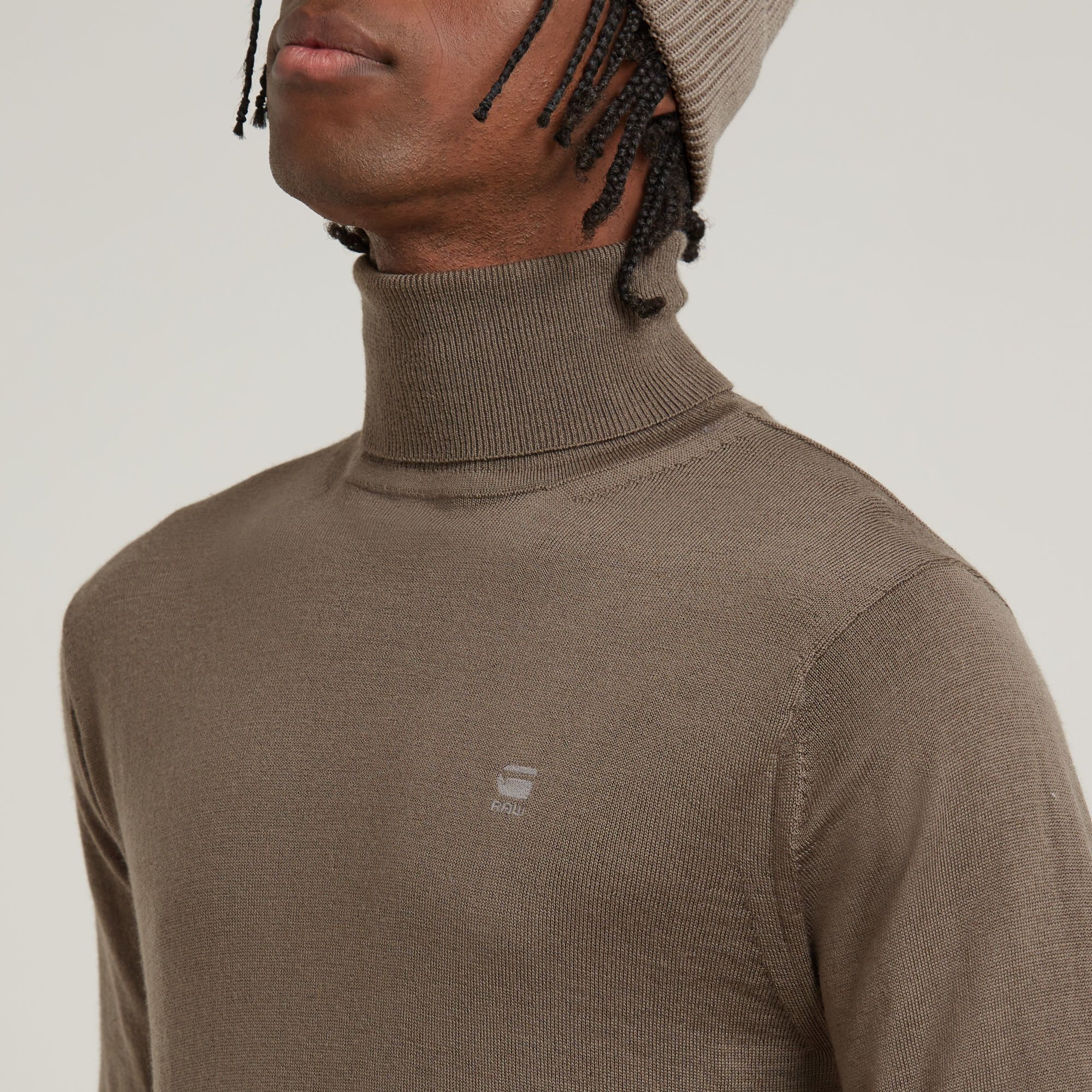 G-Star RAW Premium Core Gebreide Coltrui Bruin Heren