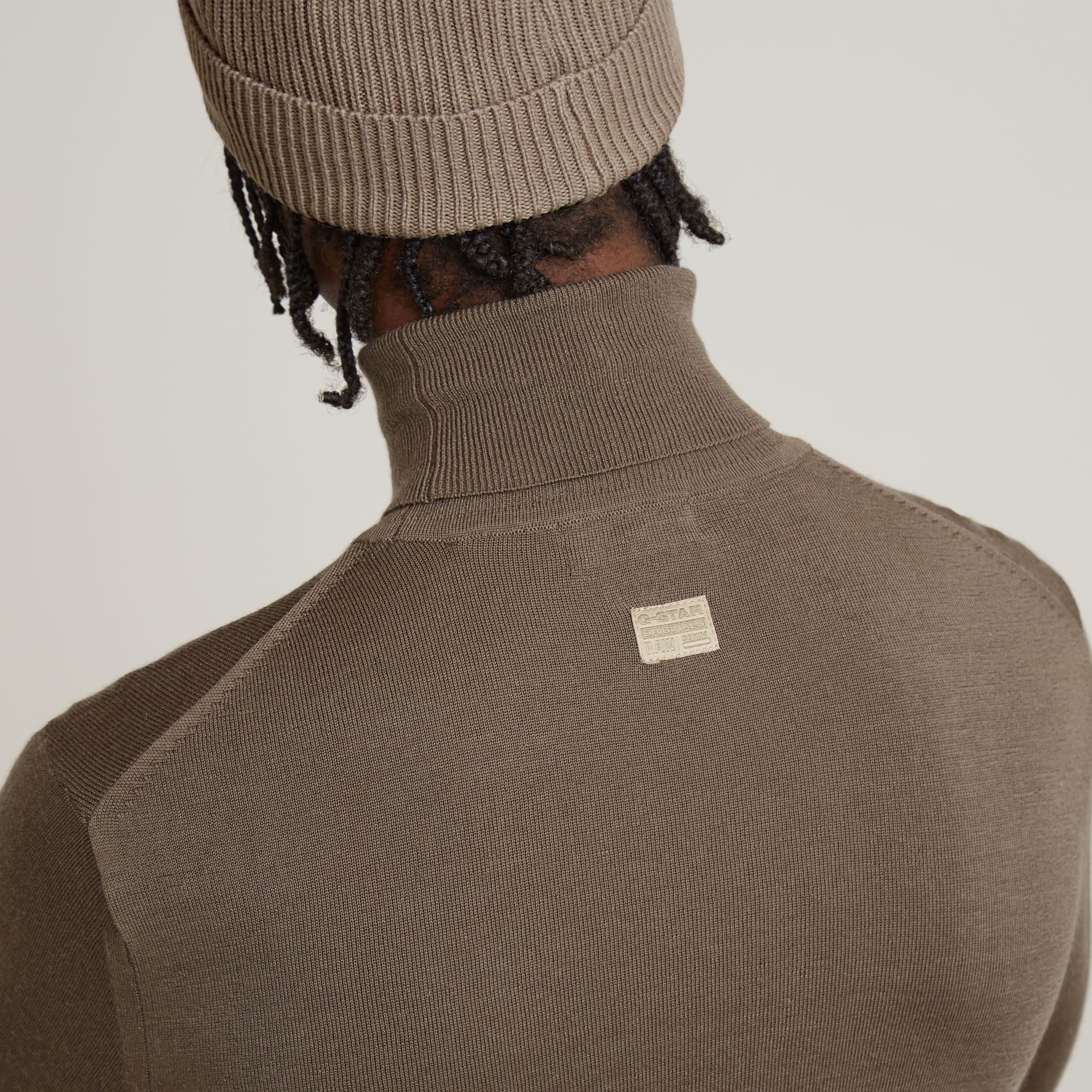 G-Star RAW Premium Core Gebreide Coltrui Bruin Heren