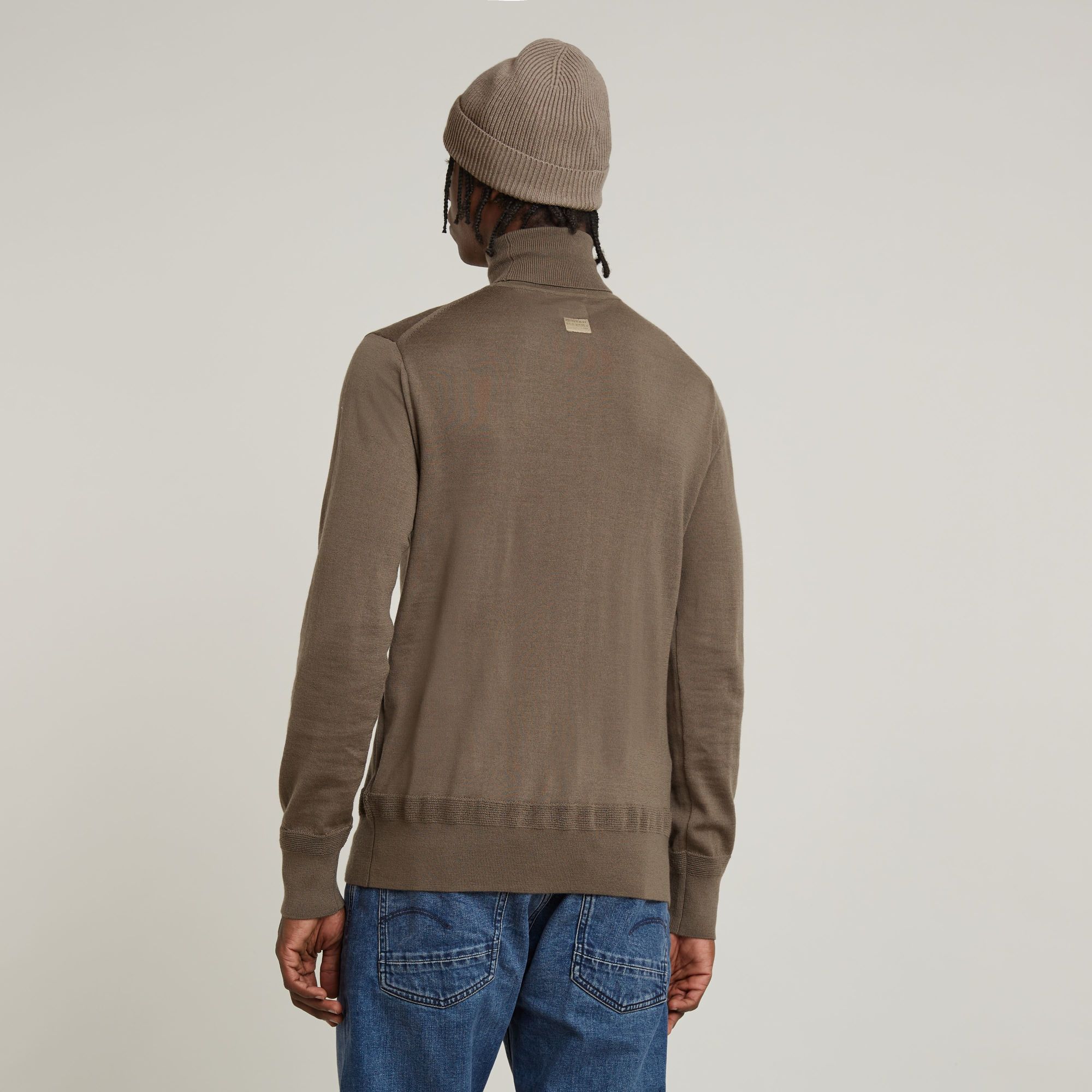 G-Star RAW Premium Core Gebreide Coltrui Bruin Heren