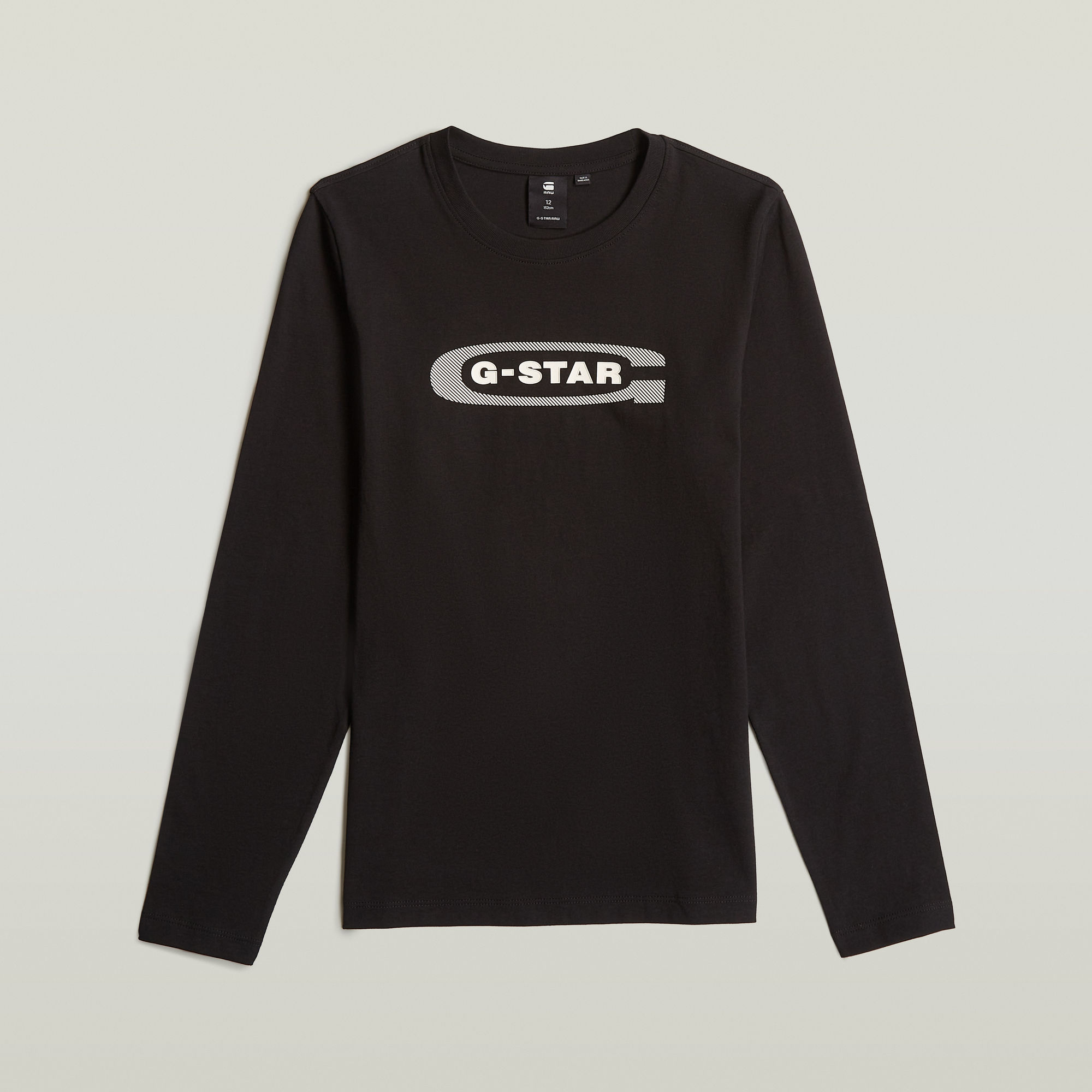 G-Star RAW Jongens T-Shirt Regular Zwart jongens