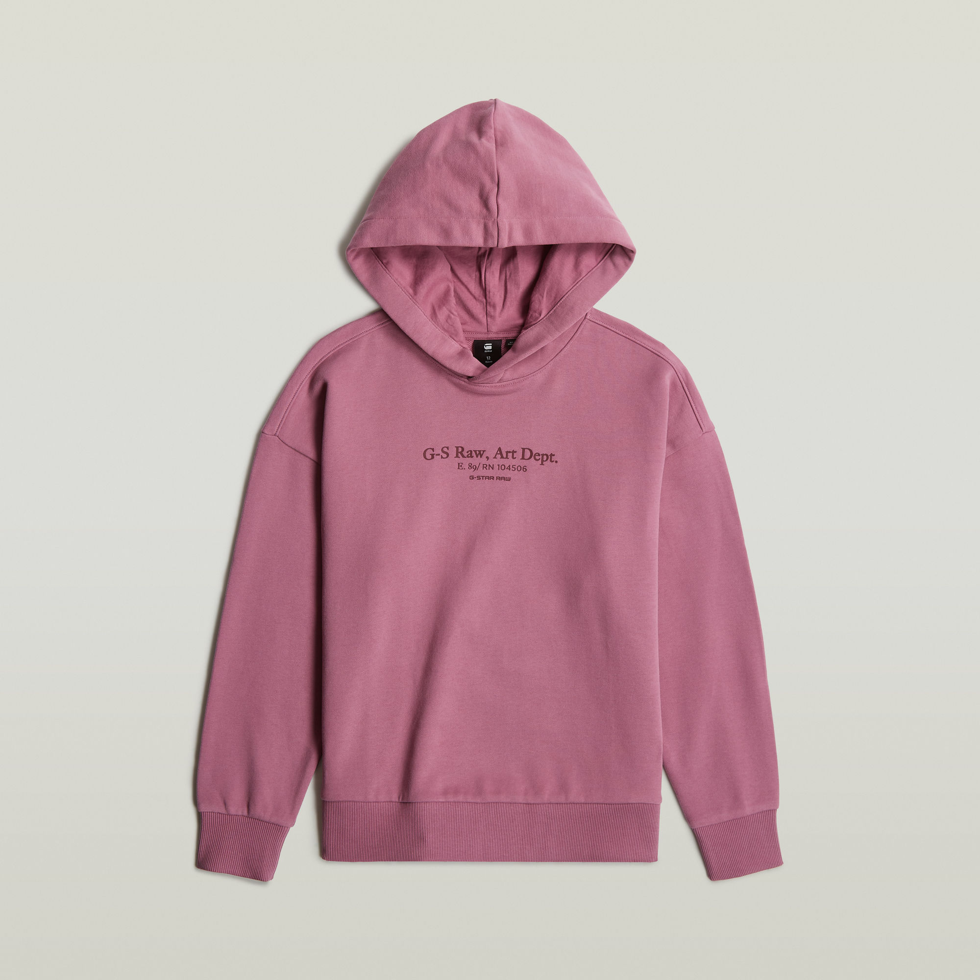 G-Star RAW Meisjes Hoodie Brushed Paars meisjes