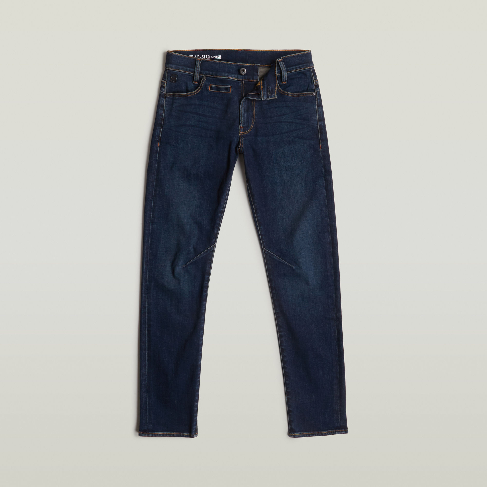 G-Star RAW Jongens D-Staq Slim Jeans Donkerblauw jongens