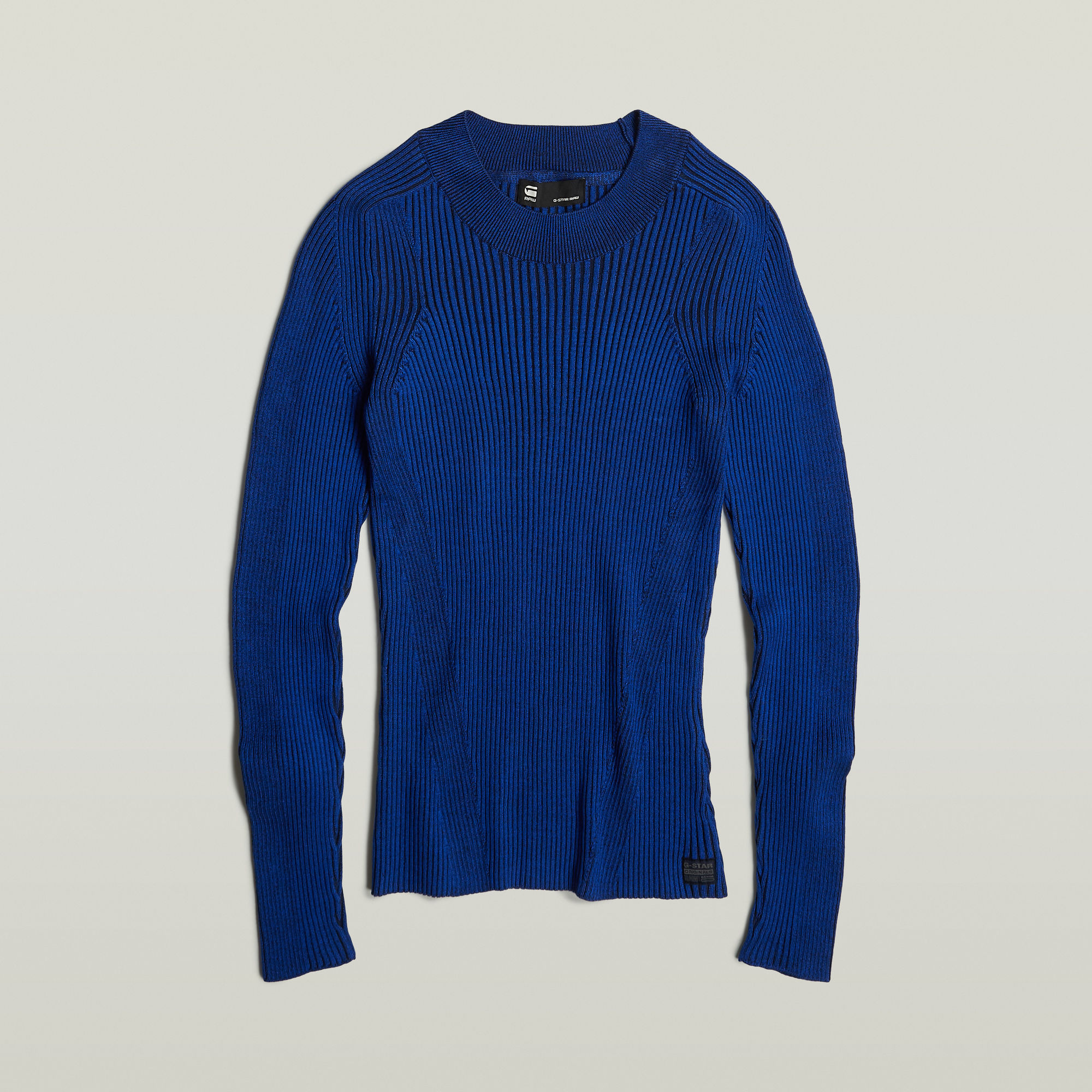 G-Star RAW Gebreide Trui Plated Slim Meerkleurig Dames