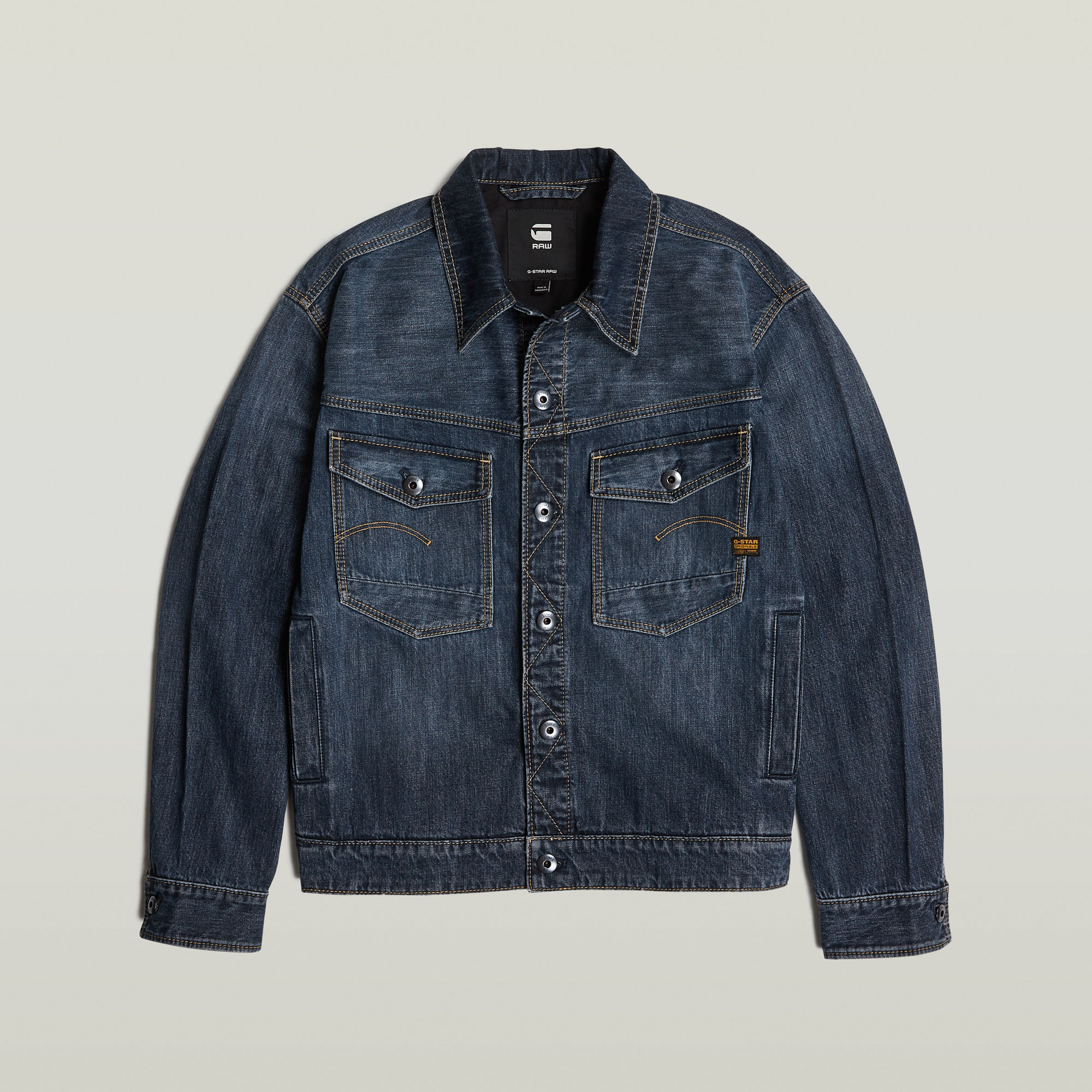 G-Star RAW Dakota Jack Donkerblauw Heren