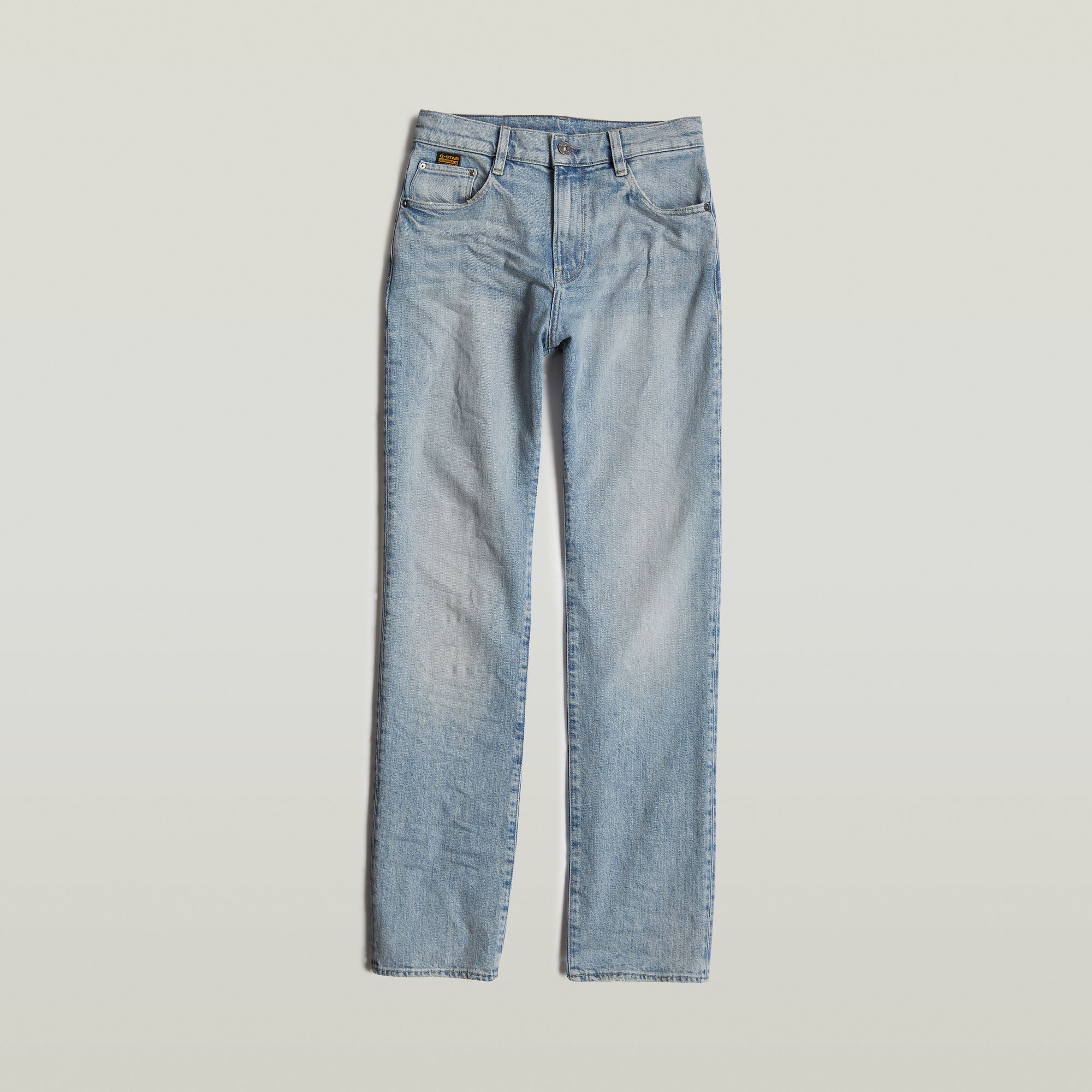 G-Star RAW Viktoria High Straight Jeans Lichtblauw Dames