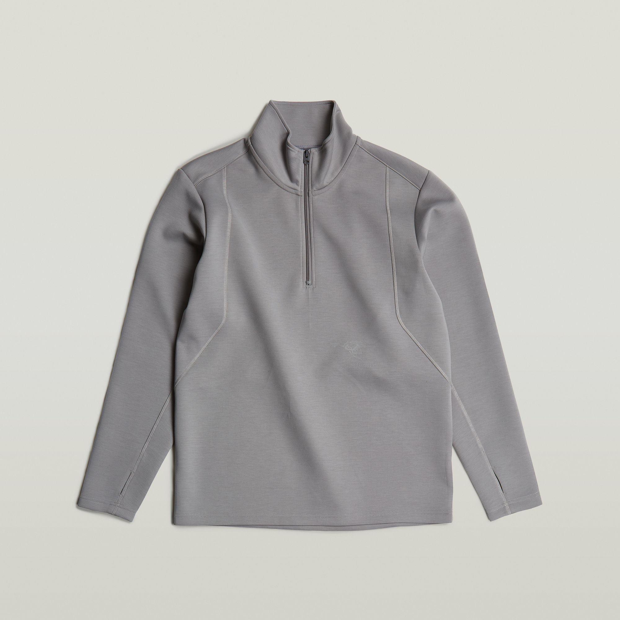 G-Star RAW Motion Half Zip Tweeter Grijs Heren