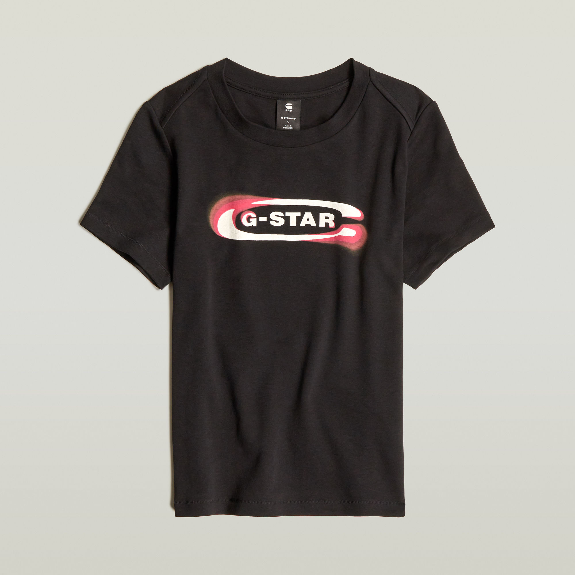 G-Star RAW Old Skool Logo Top Zwart Dames