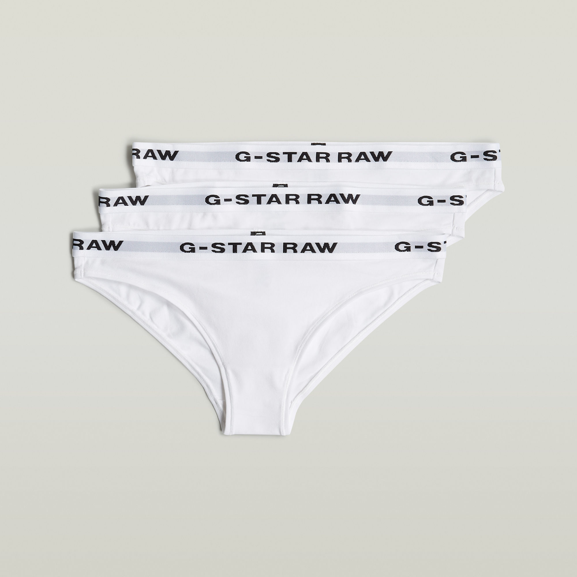 

Brief 3 Pack - White - Women