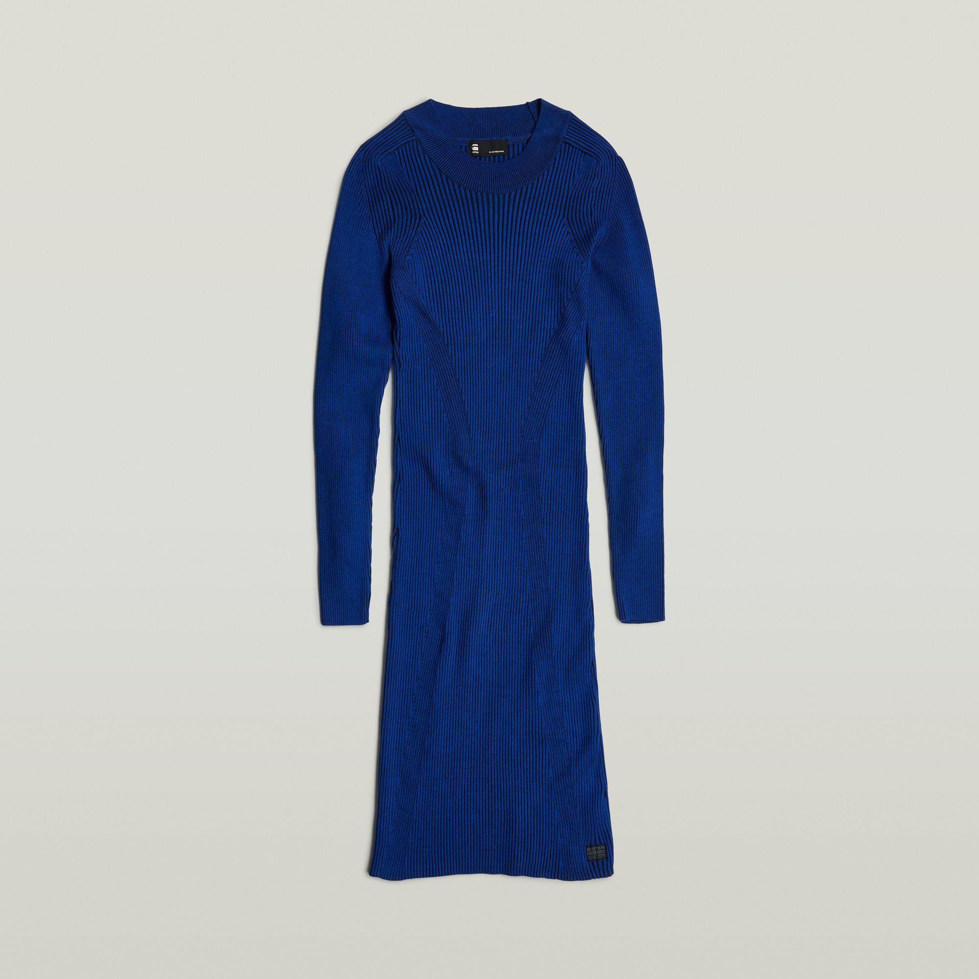 G-Star RAW Plated Slim Gebreide Jurk Meerkleurig Dames