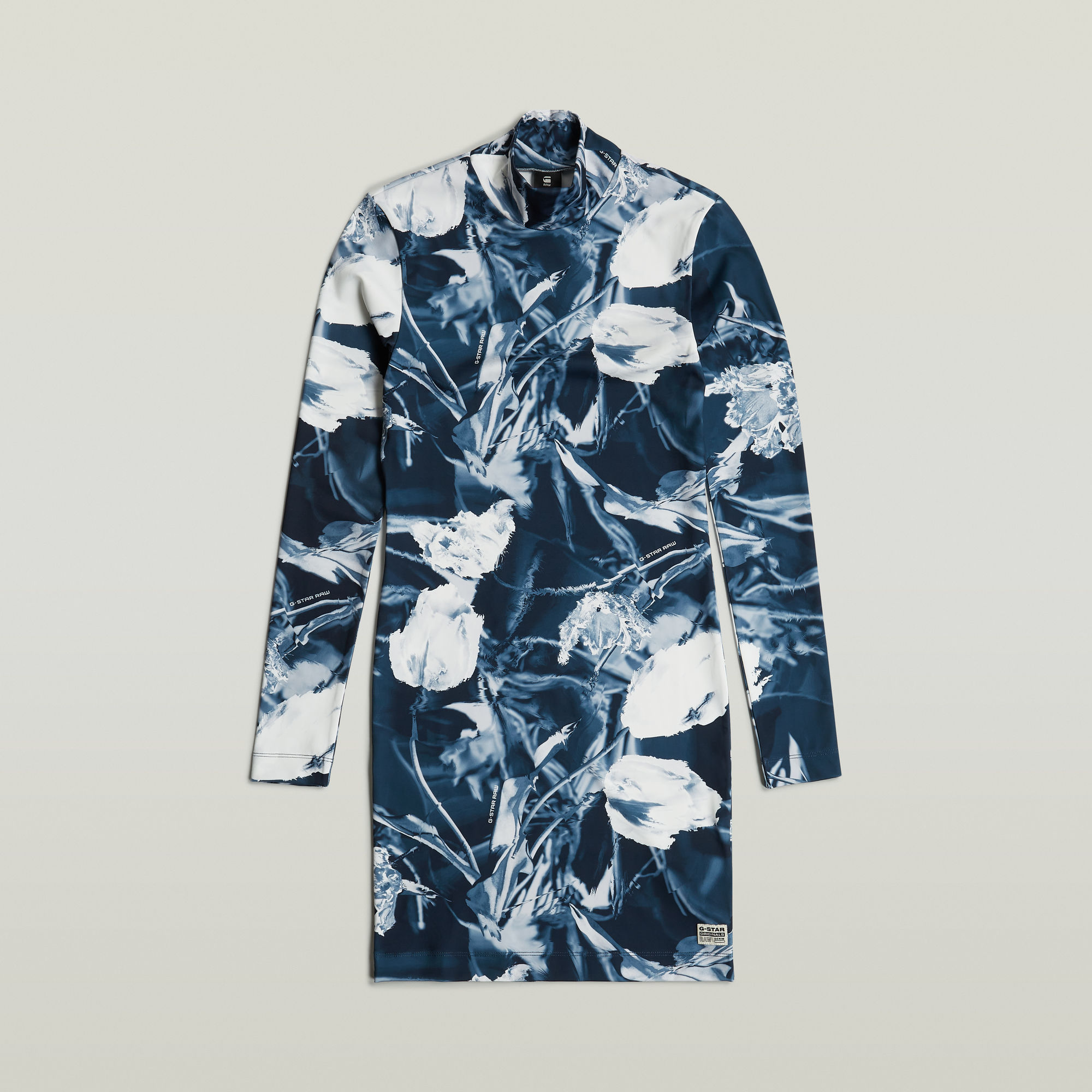 G-Star RAW Printed Slim Jurk Meerkleurig Dames