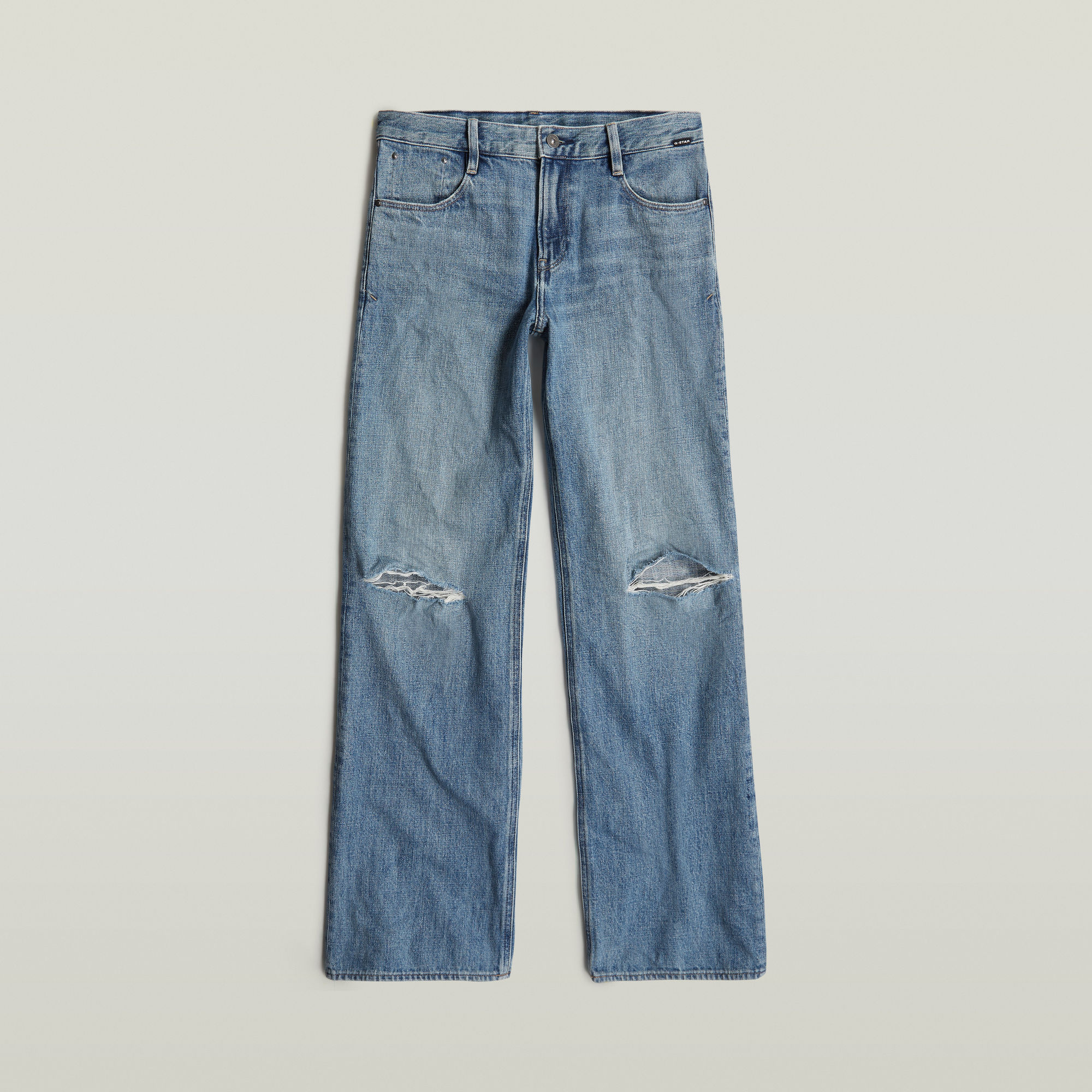 G-Star RAW Judee Low Waist Loose Jeans Lichtblauw Dames