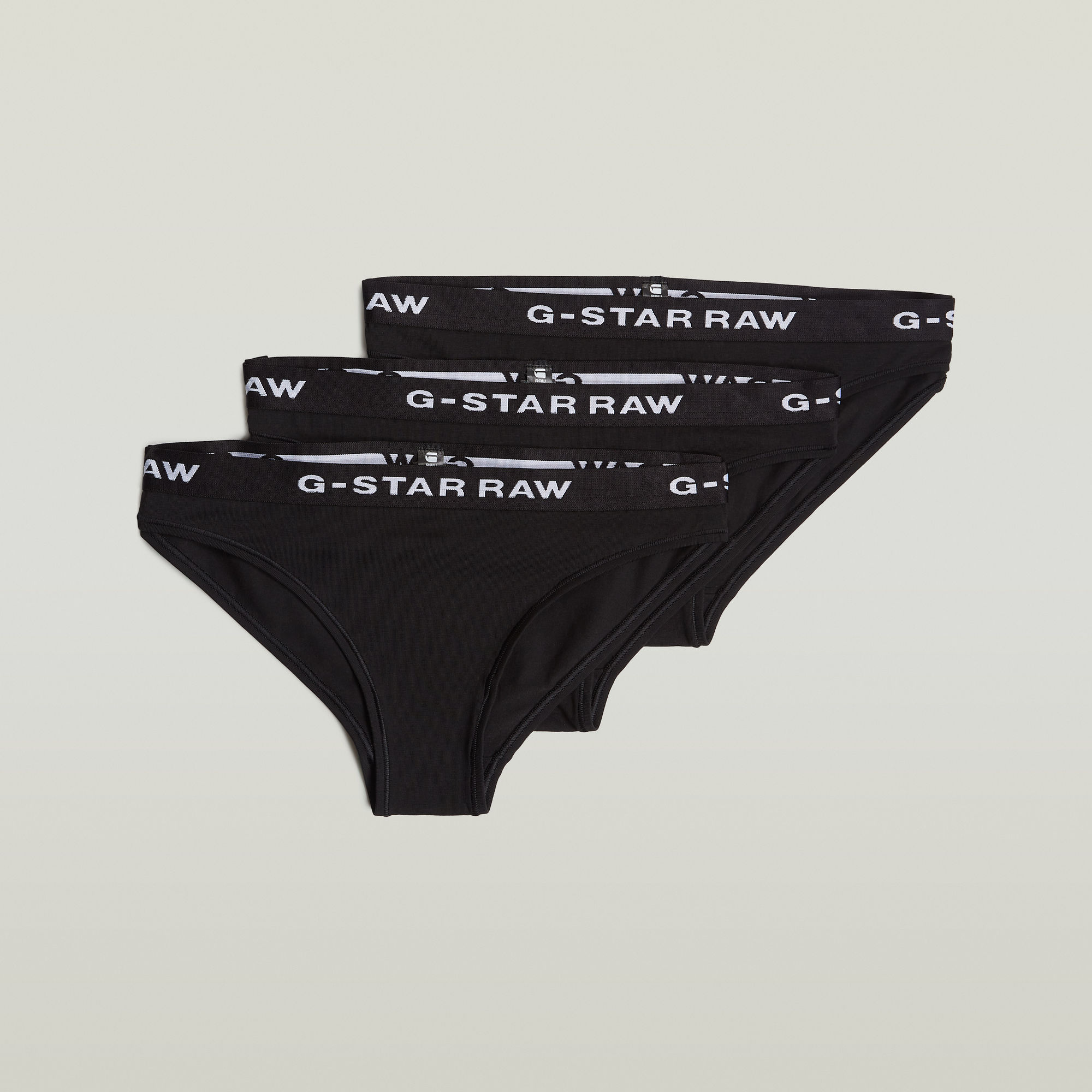 

Bikini Slip Set Van 3 - Zwart - Dames