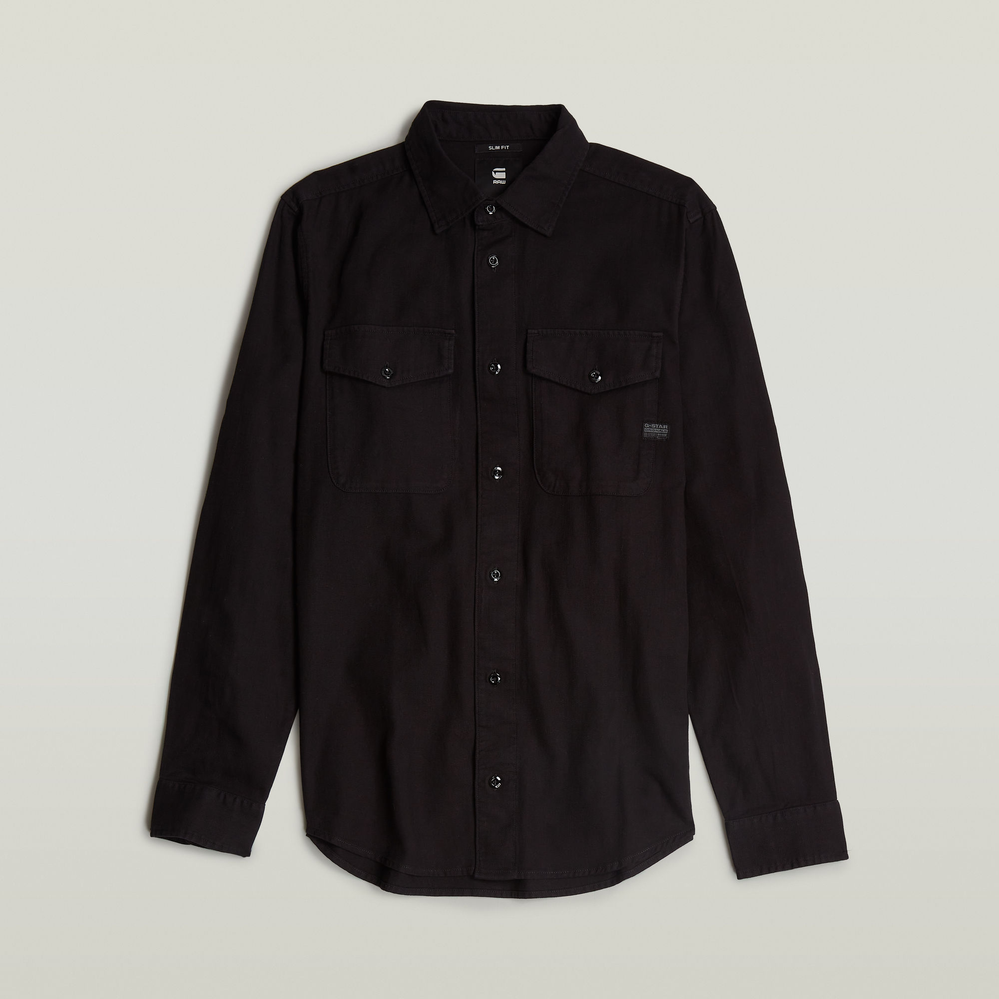 G-Star RAW Marine Slim Shirt Zwart Heren