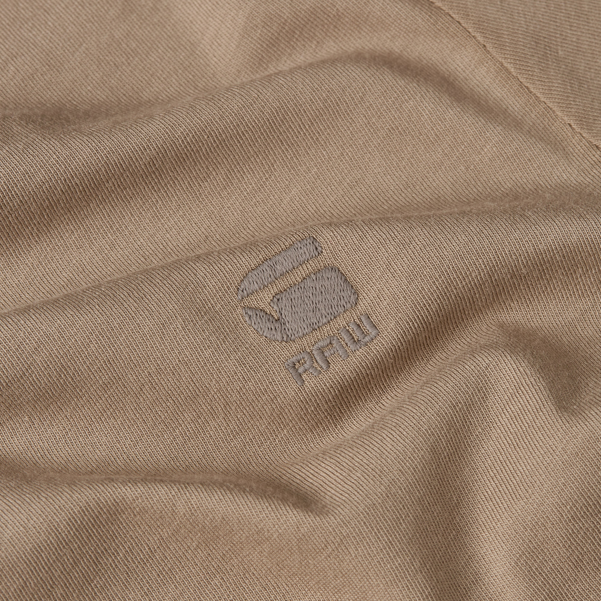 G-Star RAW Eyben Slim V-Neck Top 2.0 Beige Dames