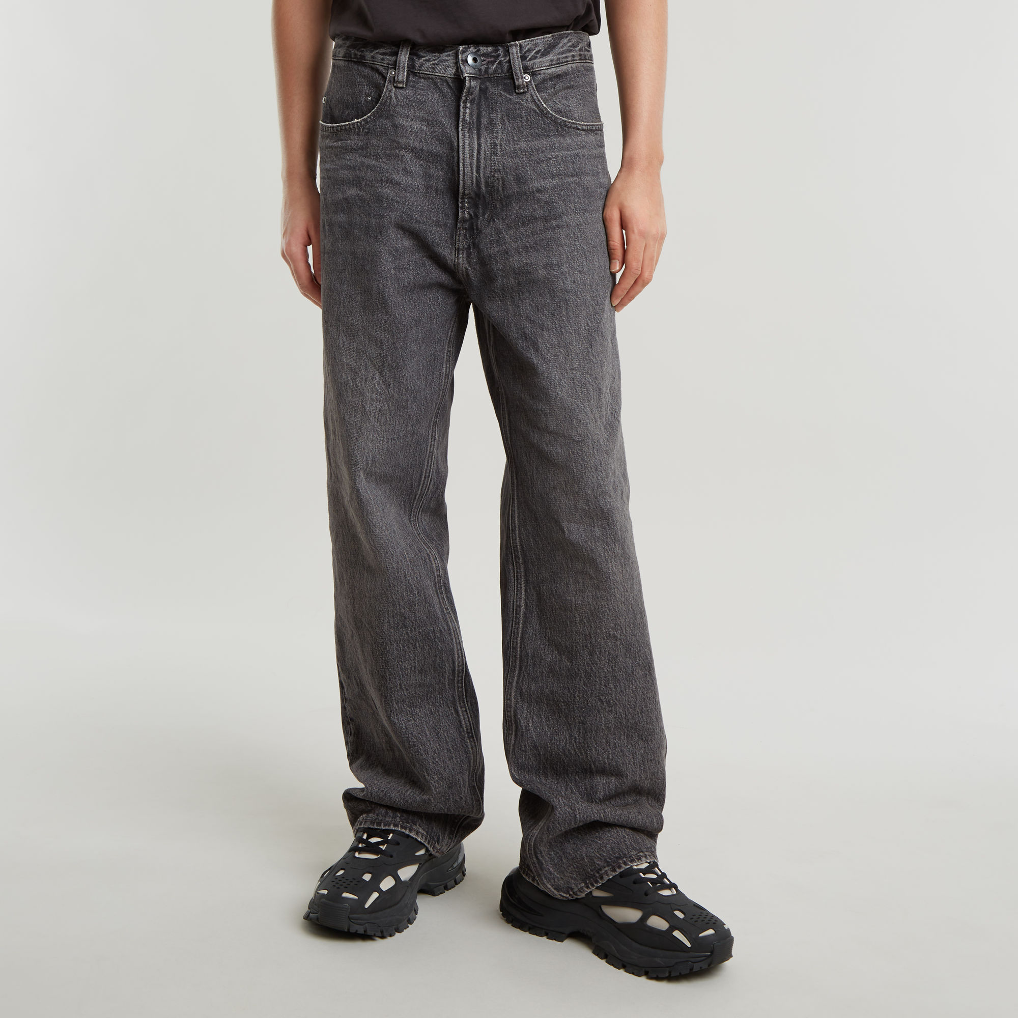 G-Star Raw Loose fit jeans met steek- en achterzakken model 'Type 96'