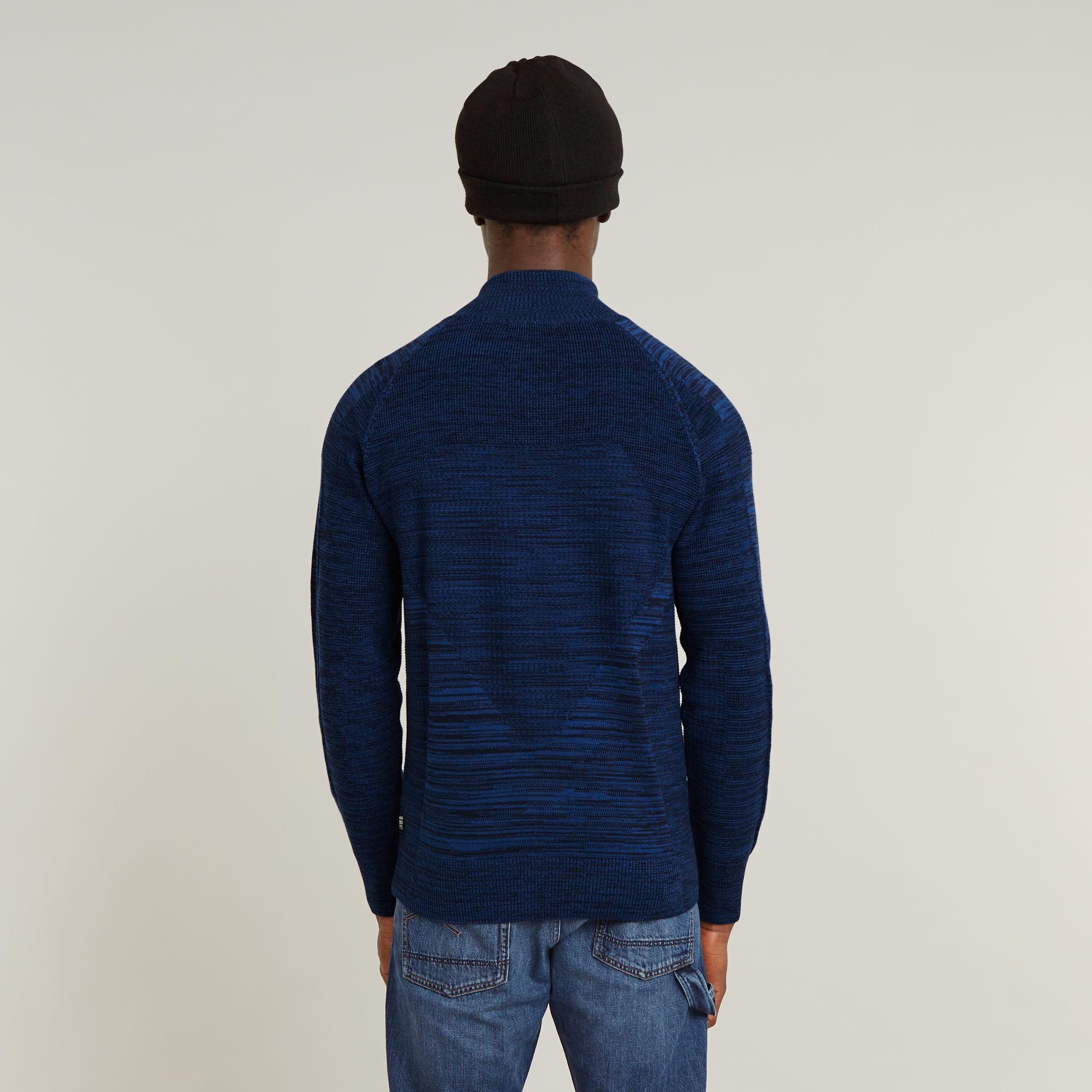 G-Star RAW 3D Gebreide Biker Trui Met Rits Meerkleurig Heren