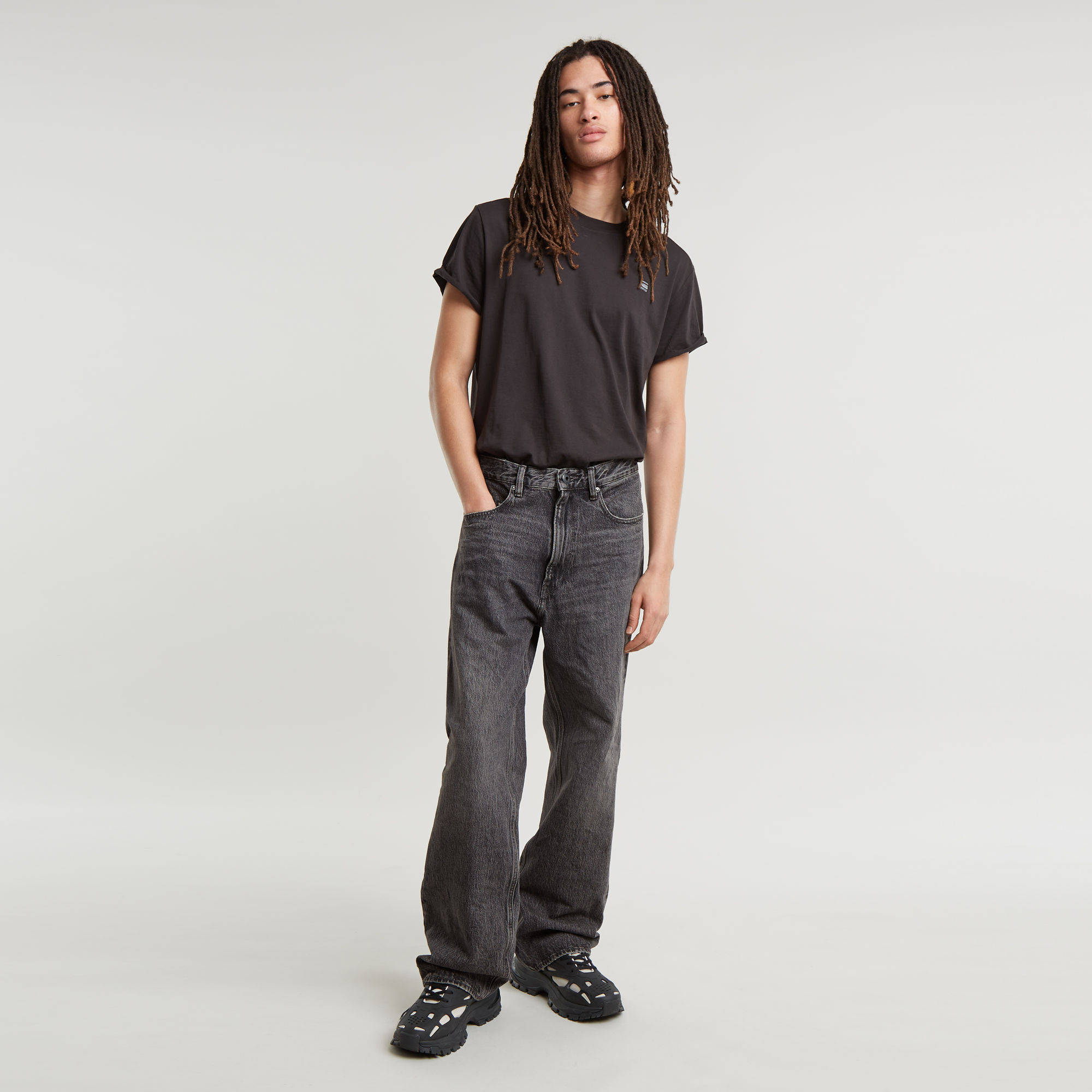 G-Star RAW Type 96 Loose Jeans Grijs Heren