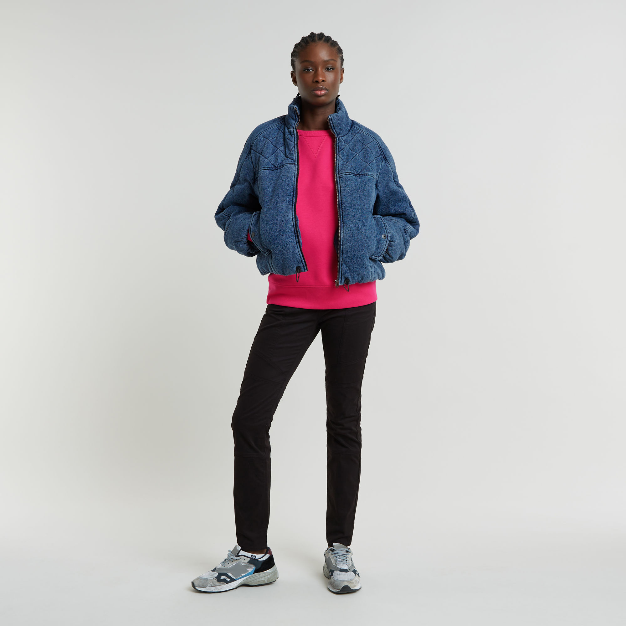 G-Star RAW Premium Core 2.0 Sweater Roze Dames