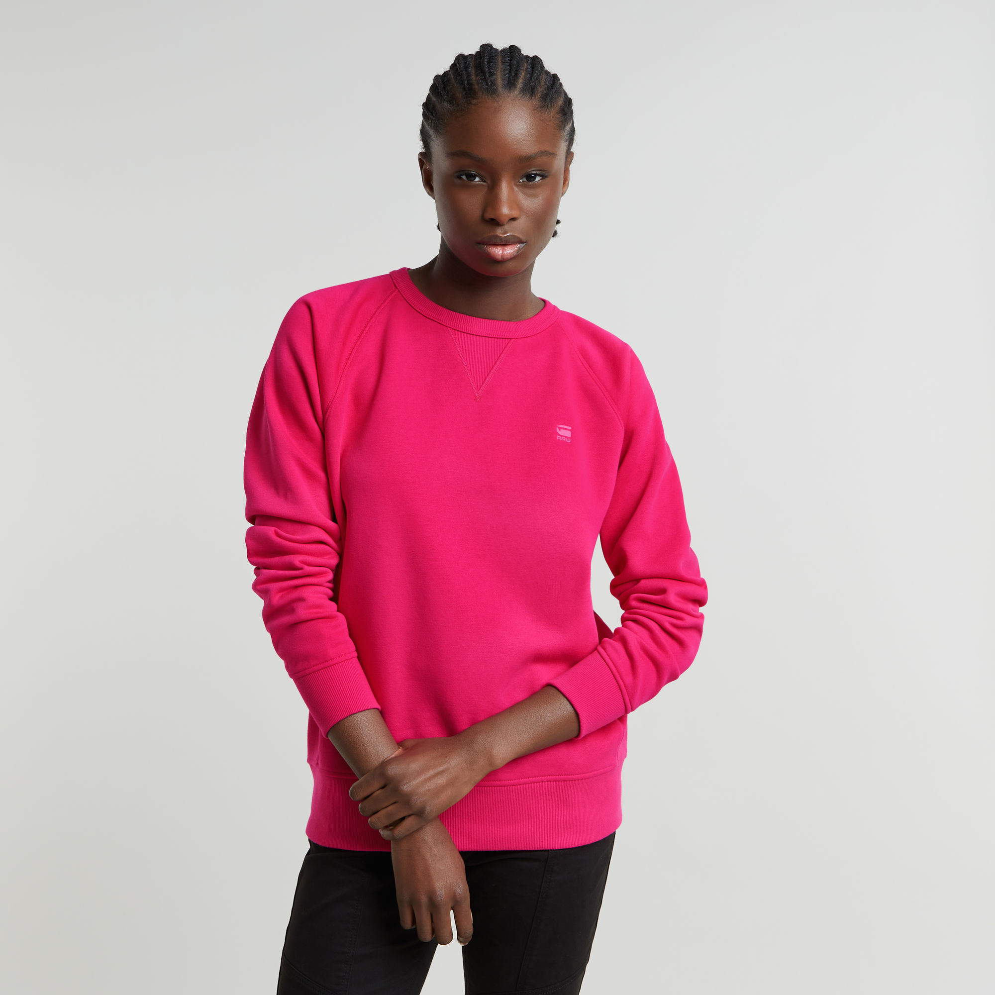 G-Star Premium Core 2.0 Sweatshirt Vrouwen Pink Dames