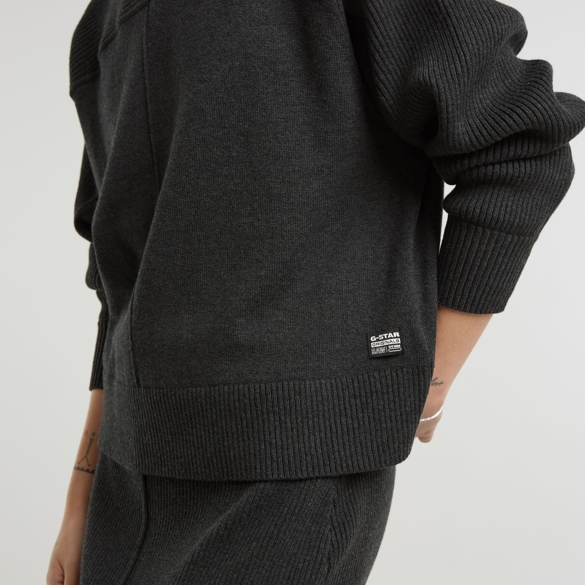 G-Star RAW Boxy Mock Jumper Meerkleurig Dames