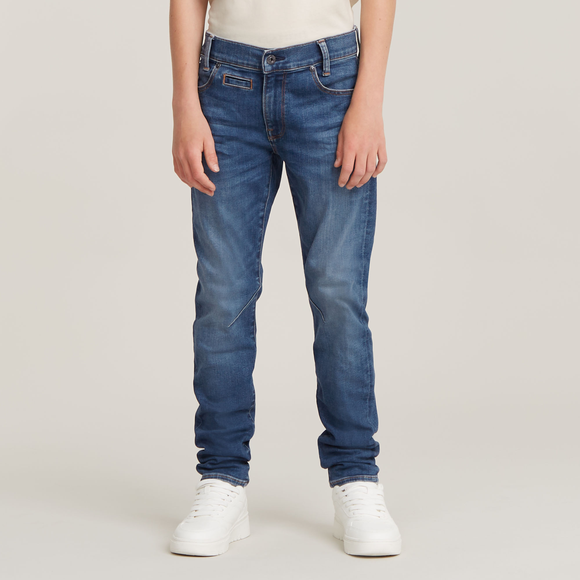 

Boys D-Staq Slim Jeans - Medium blue - boys