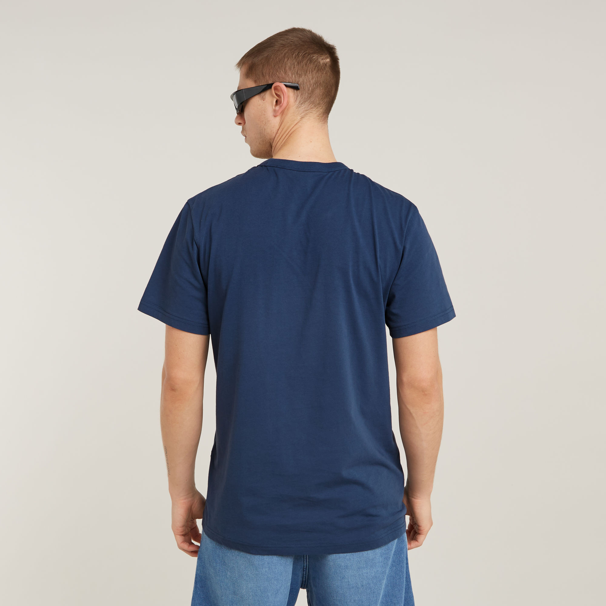 G-Star RAW Nifous T-Shirt Midden blauw Heren