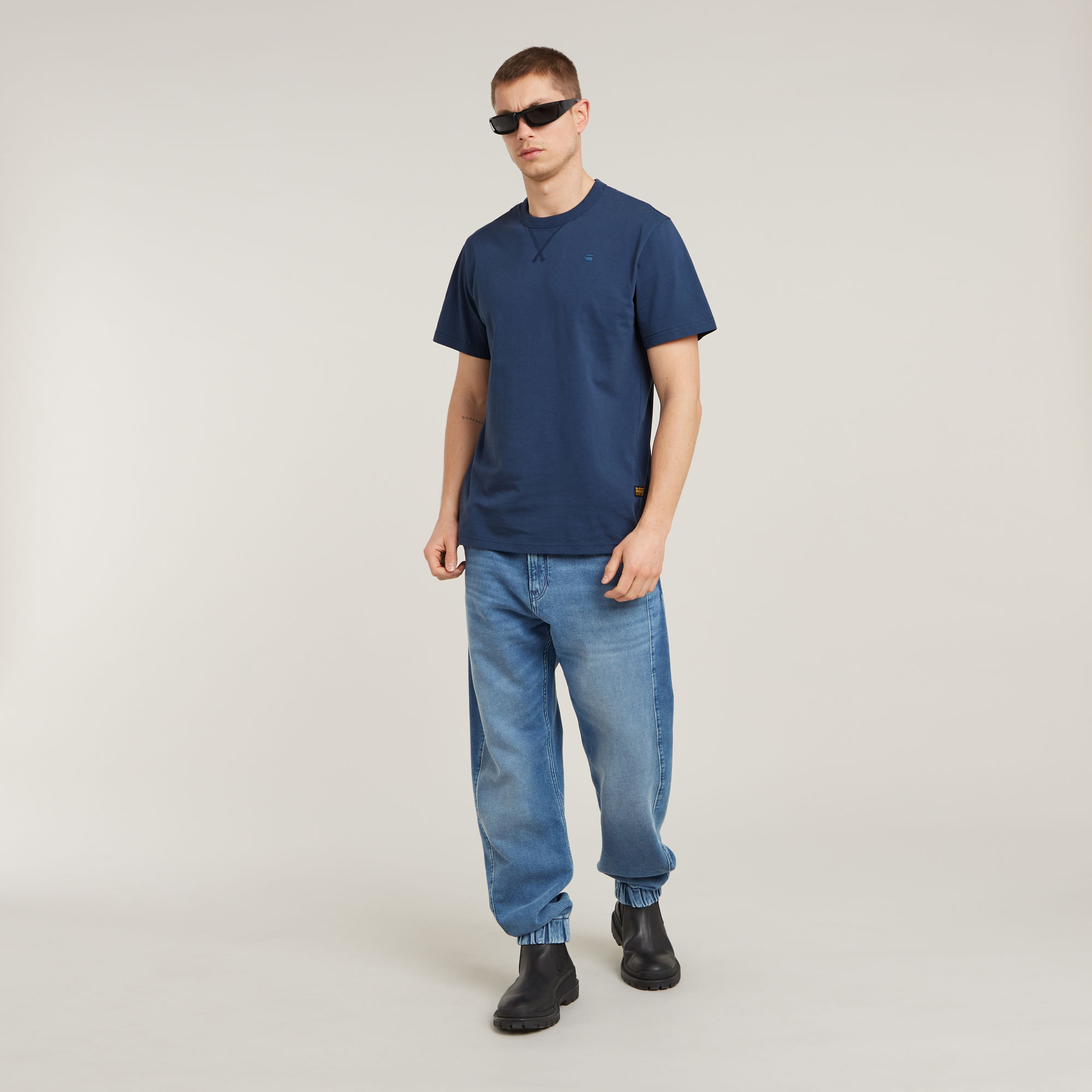 G-Star RAW Nifous T-Shirt Midden blauw Heren