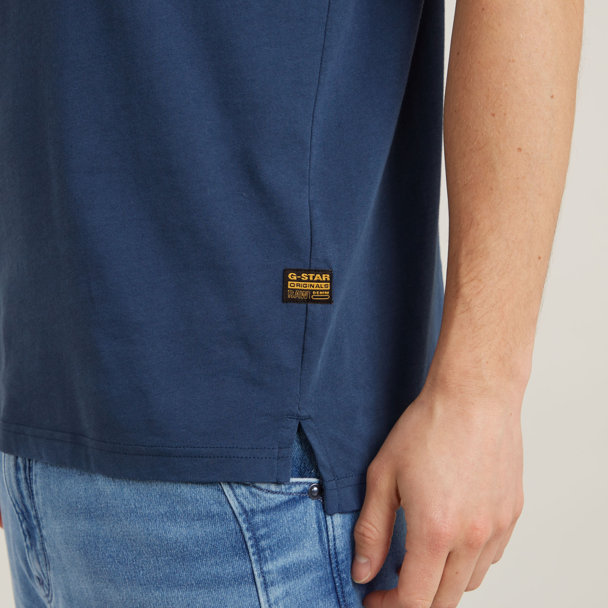 G-Star RAW Nifous T-Shirt Midden blauw Heren