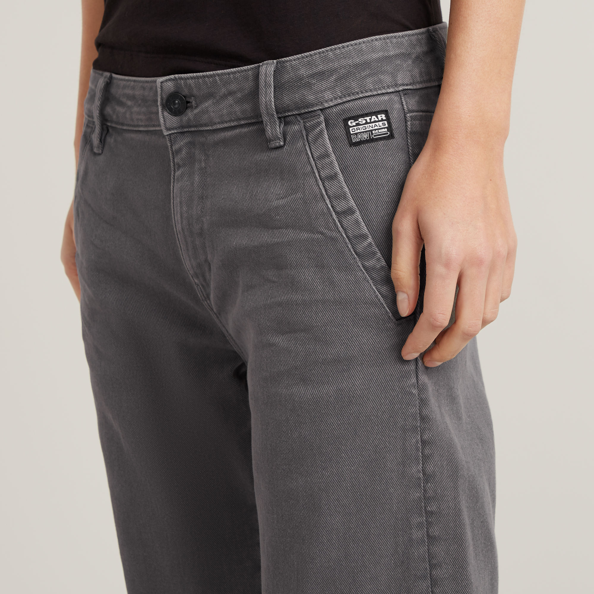 G-Star RAW Kate Boyfriend Broek Grijs Dames