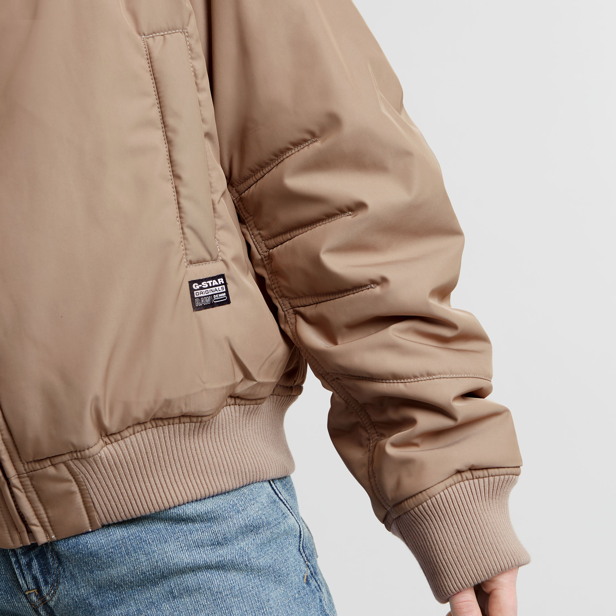 G-Star RAW Bomberjack Transitional Beige Dames