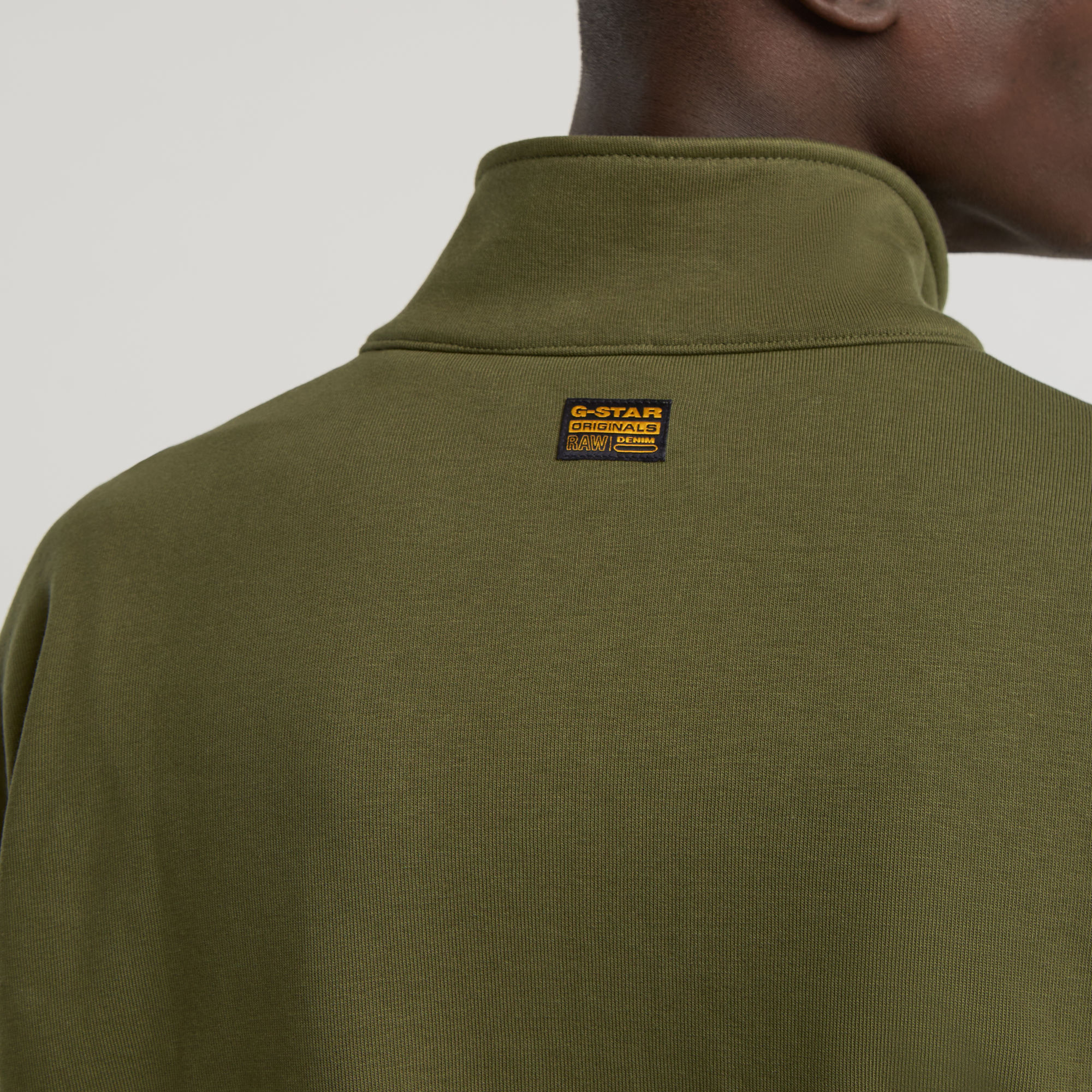 G-Star RAW Rovic Skipper Loose Sweater Groen Heren