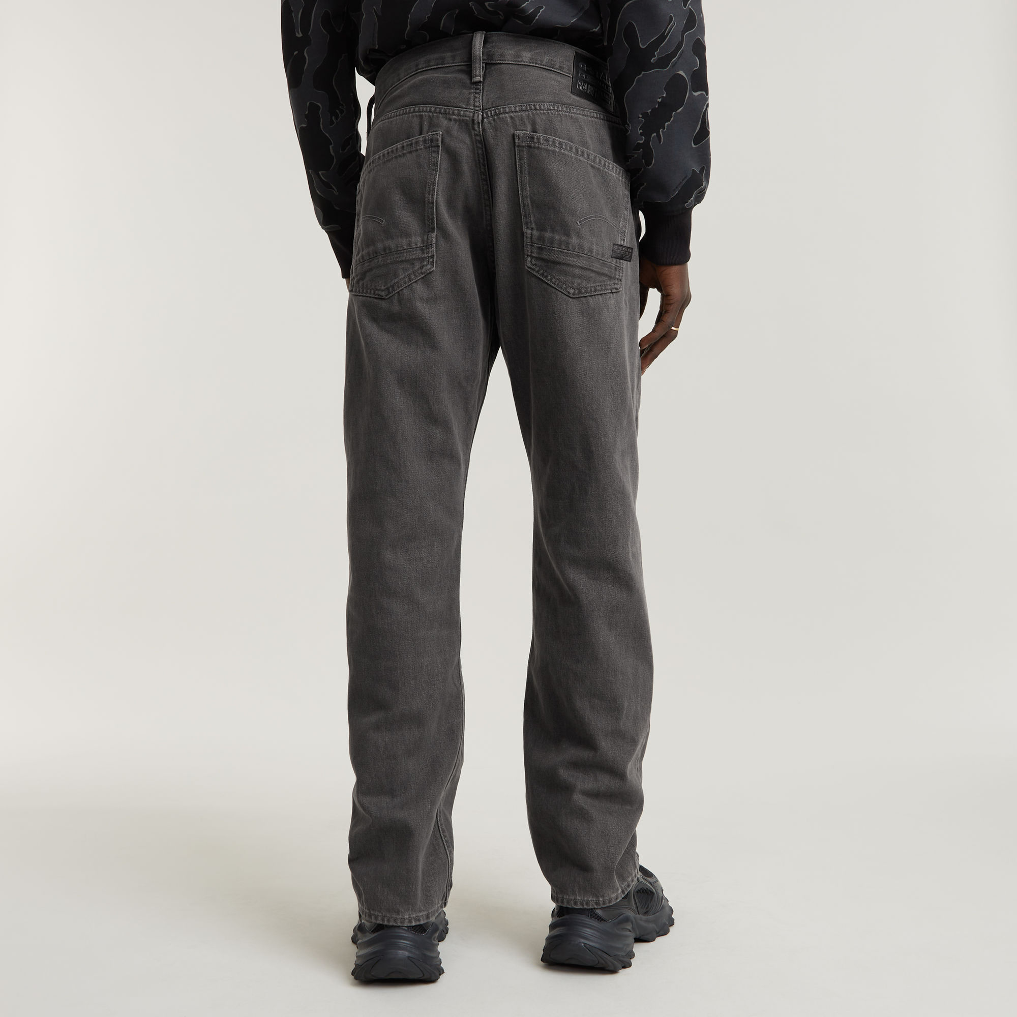 G-Star RAW Dakota Regular Straight Jeans Grijs Heren