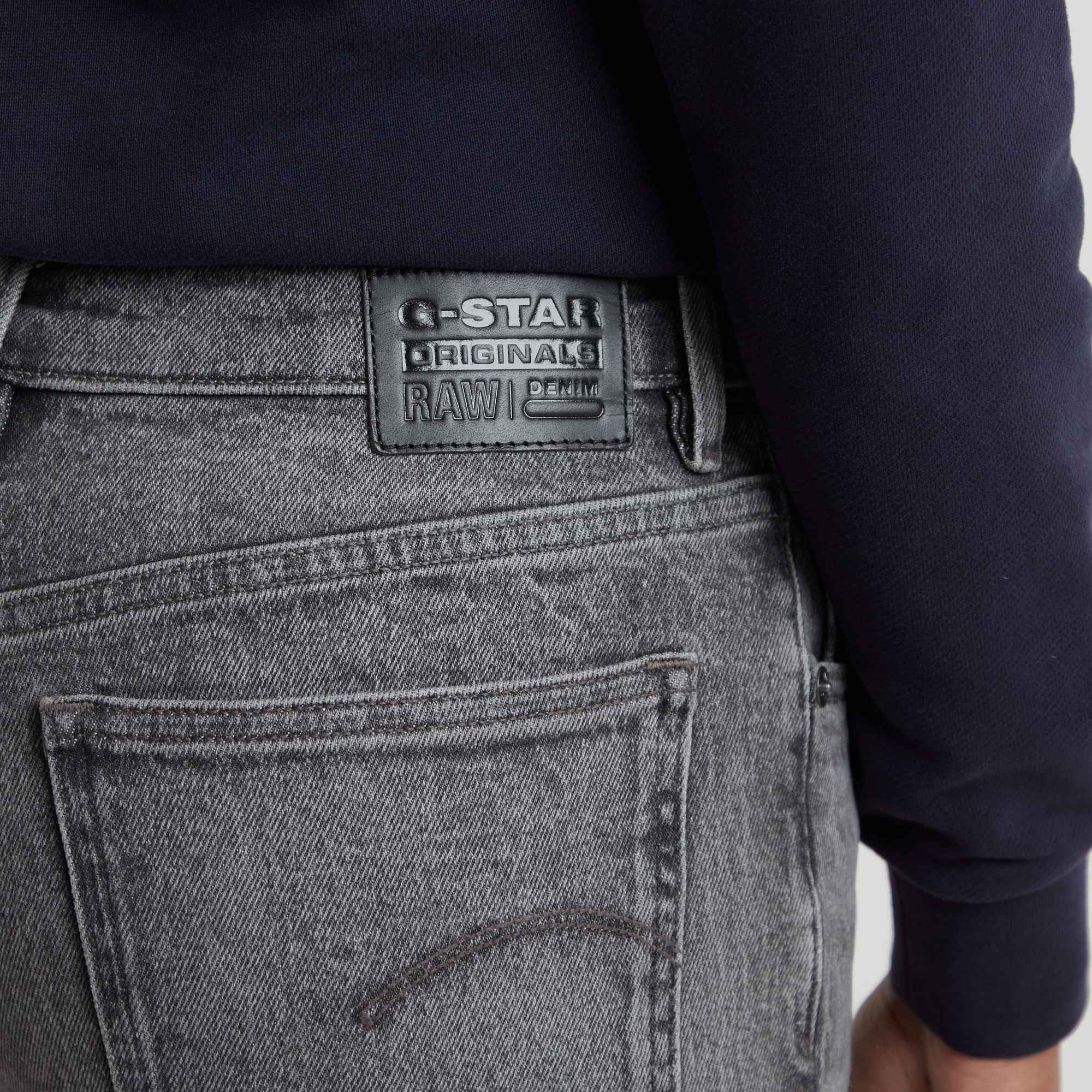 G-Star RAW Viktoria High Straight Jeans Grijs Dames