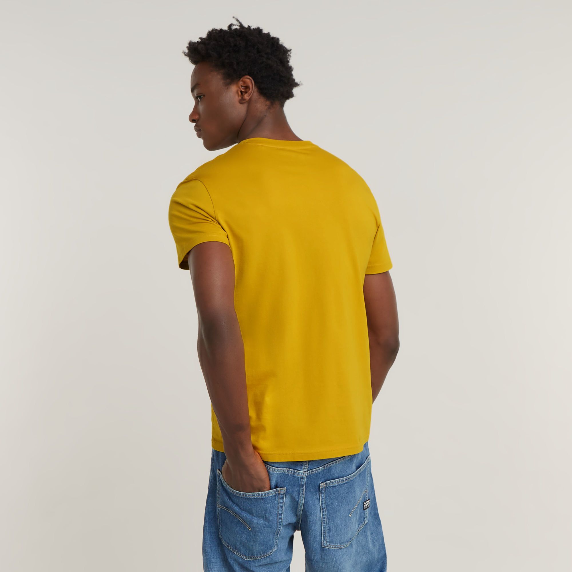 G-Star RAW Multi Originals T-Shirt Geel Heren